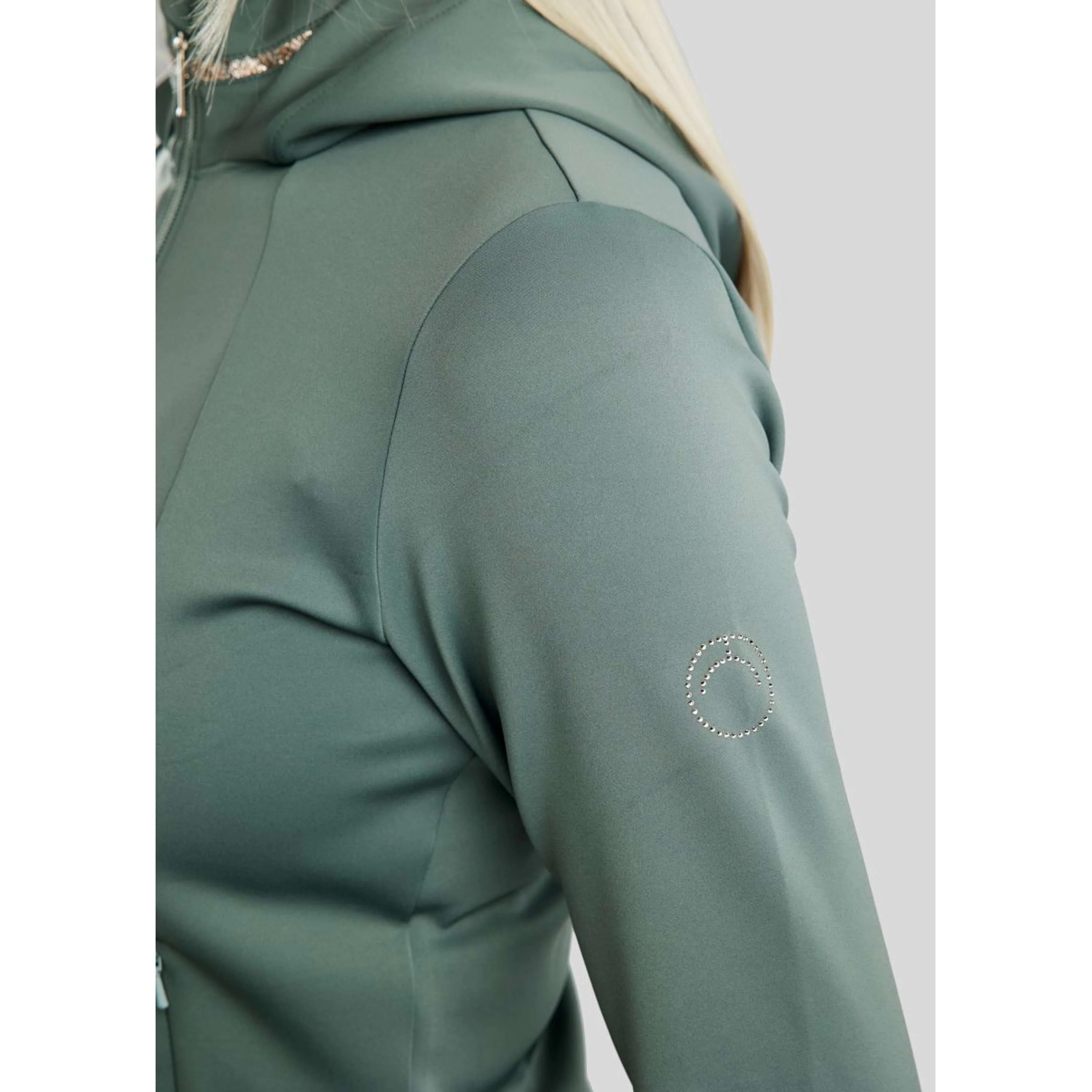 Montar Blouson MoLila Champagne Crystals Jade - Image 6