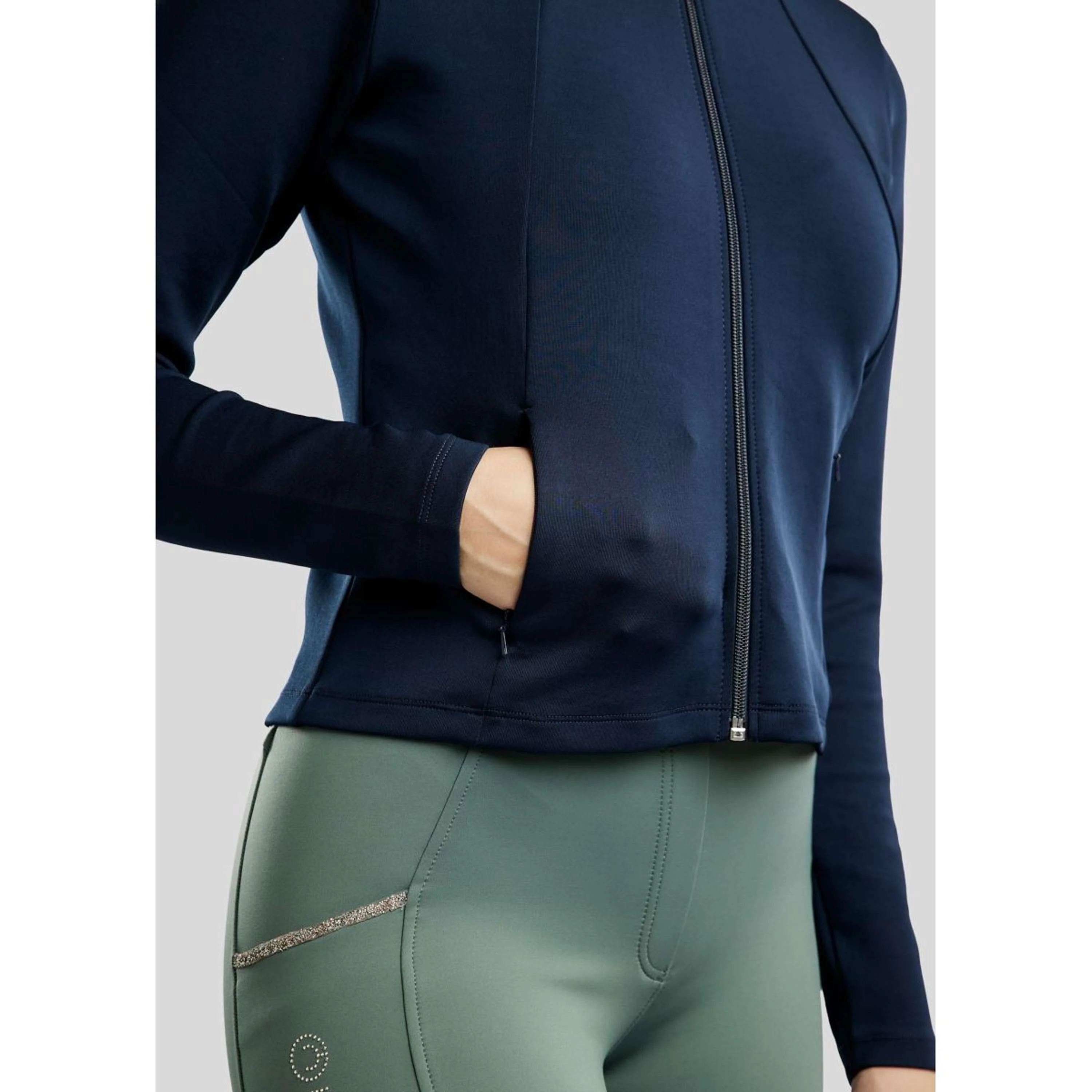 Montar Blouson MoLila Champagne Crystals Marin - Image 3