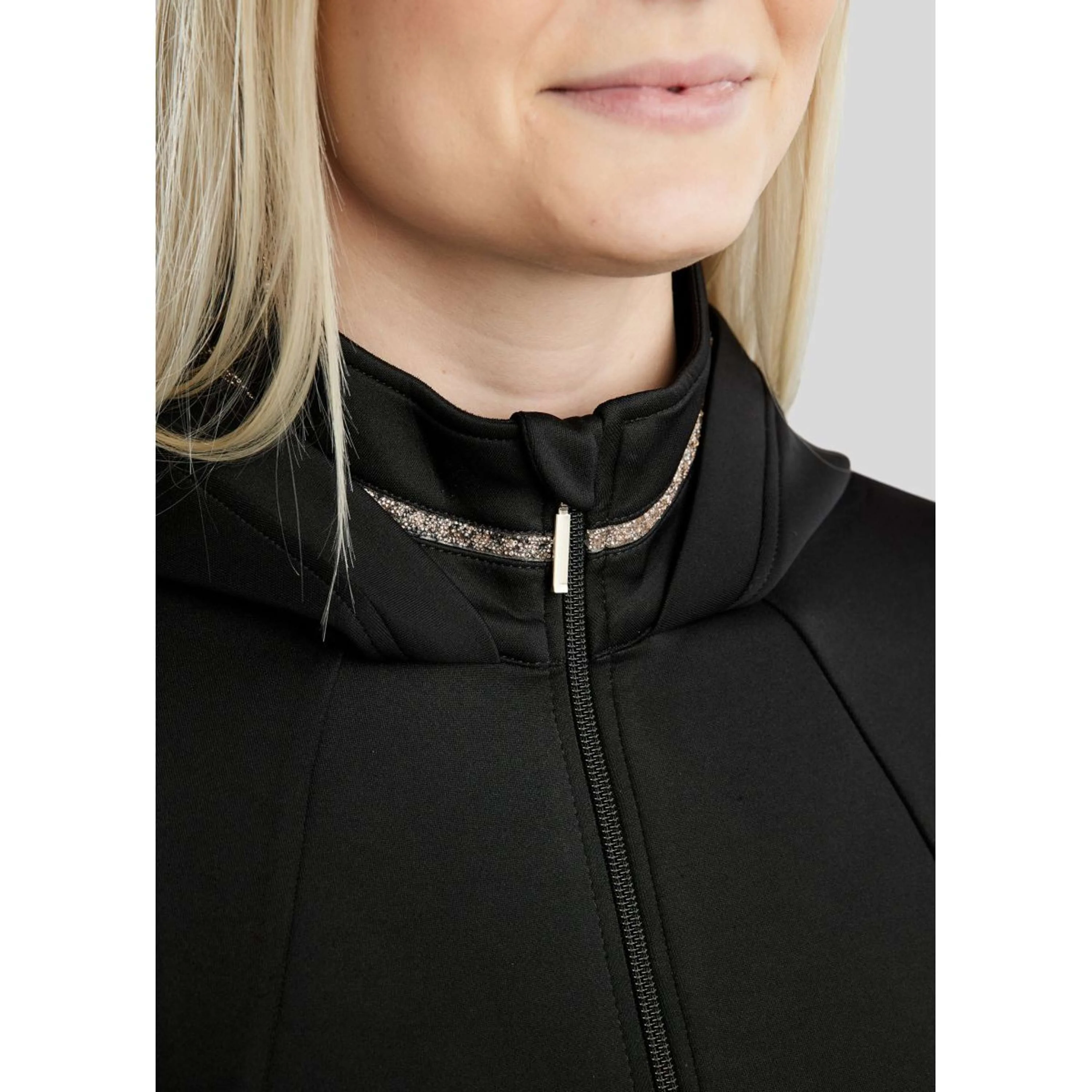 Montar Blouson MoLila Champagne Crystals Noir - Image 2