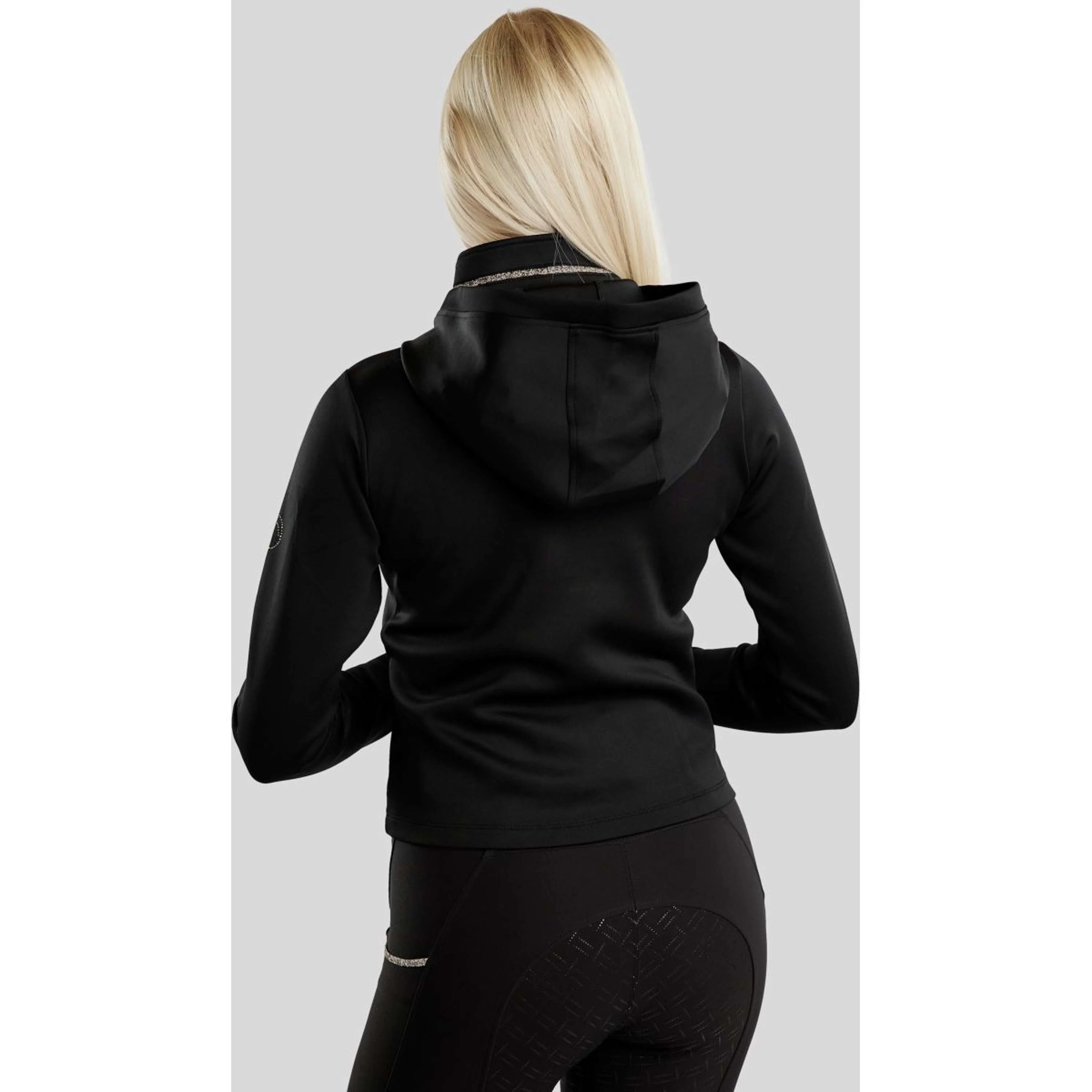 Montar Blouson MoLila Champagne Crystals Noir - Image 4
