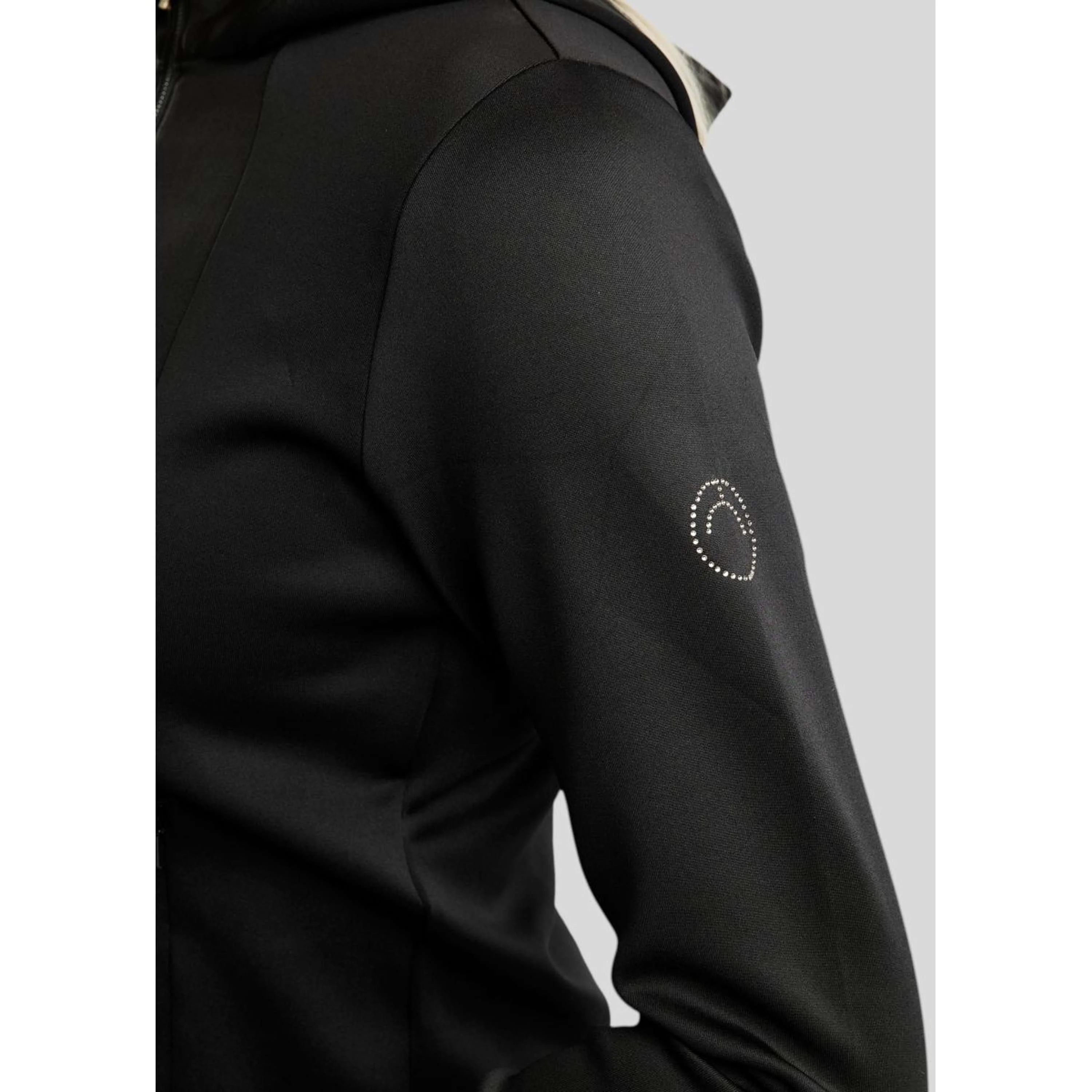 Montar Blouson MoLila Champagne Crystals Noir - Image 6