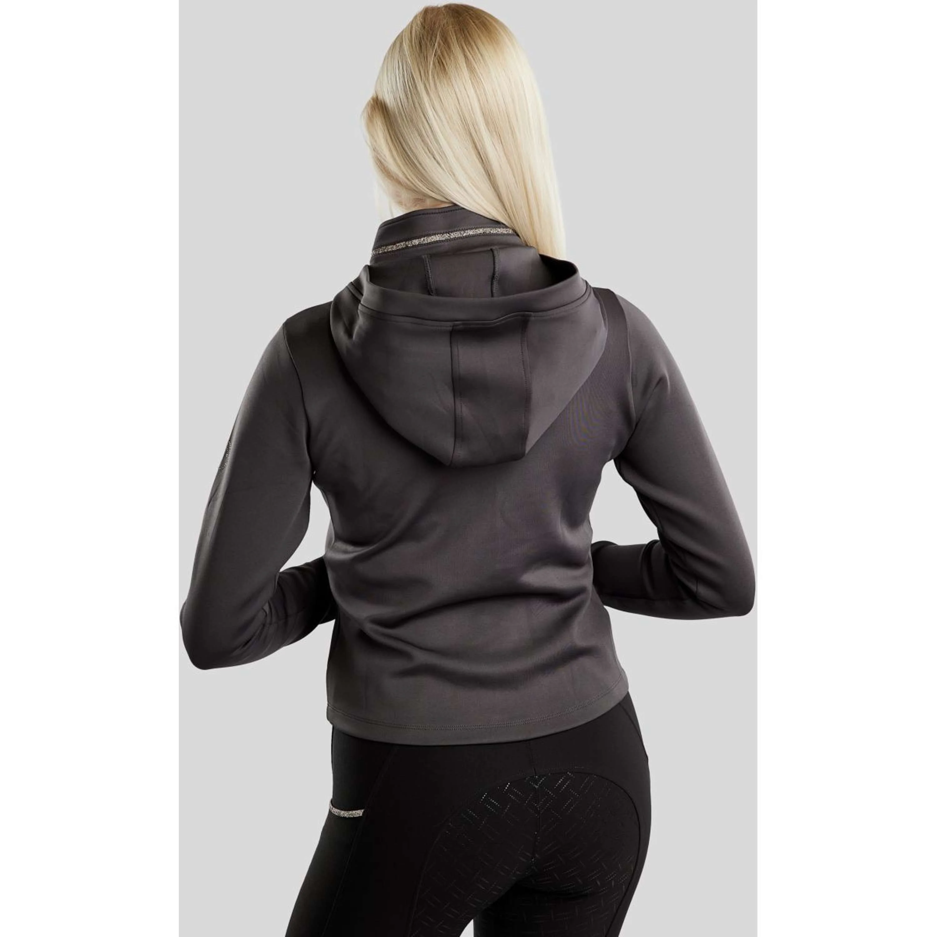 Montar Blouson MoLila Champagne Crystals Slate Grey - Image 4