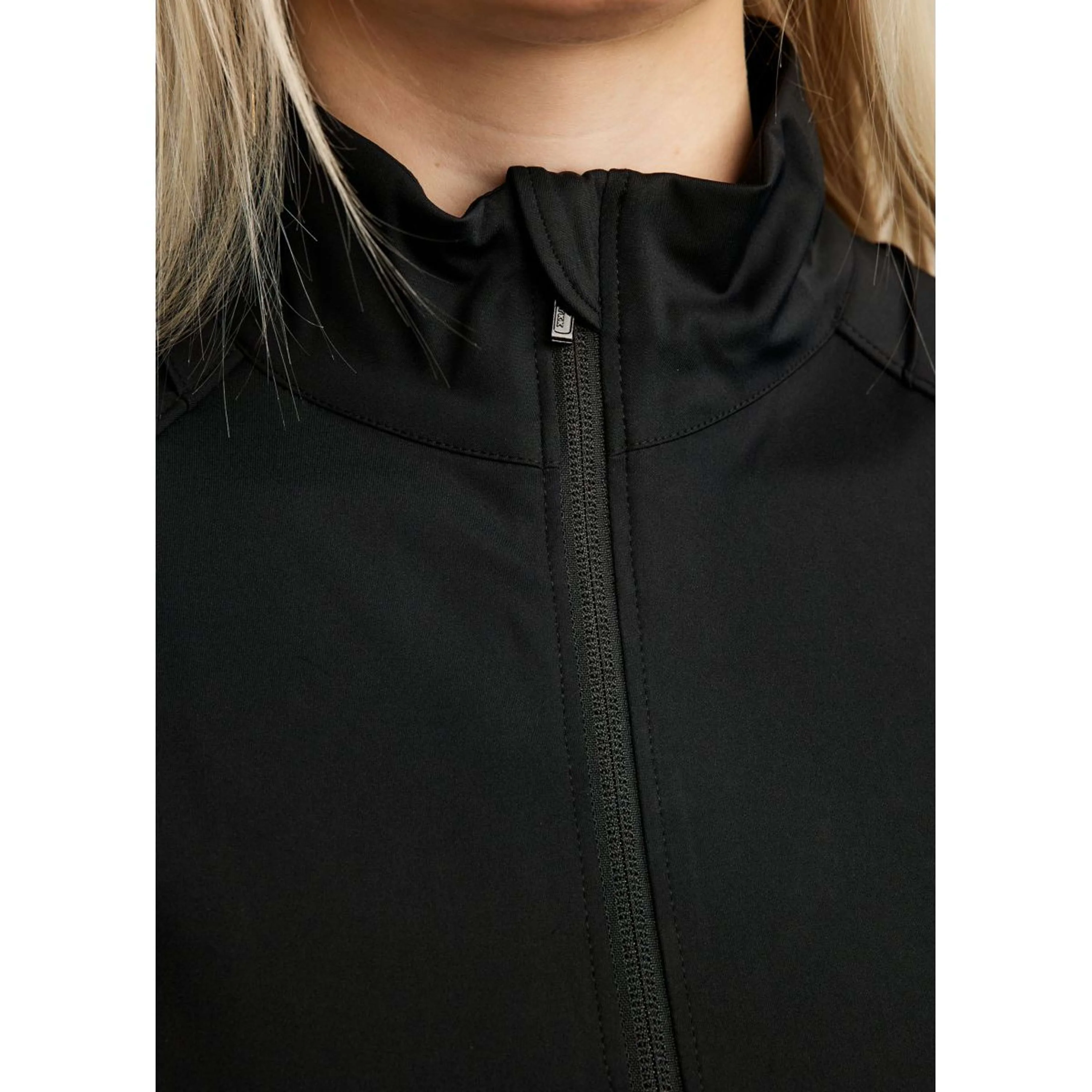 Montar Blouson MoPearl Pintuck Gun Metal Crystals Noir - Image 3