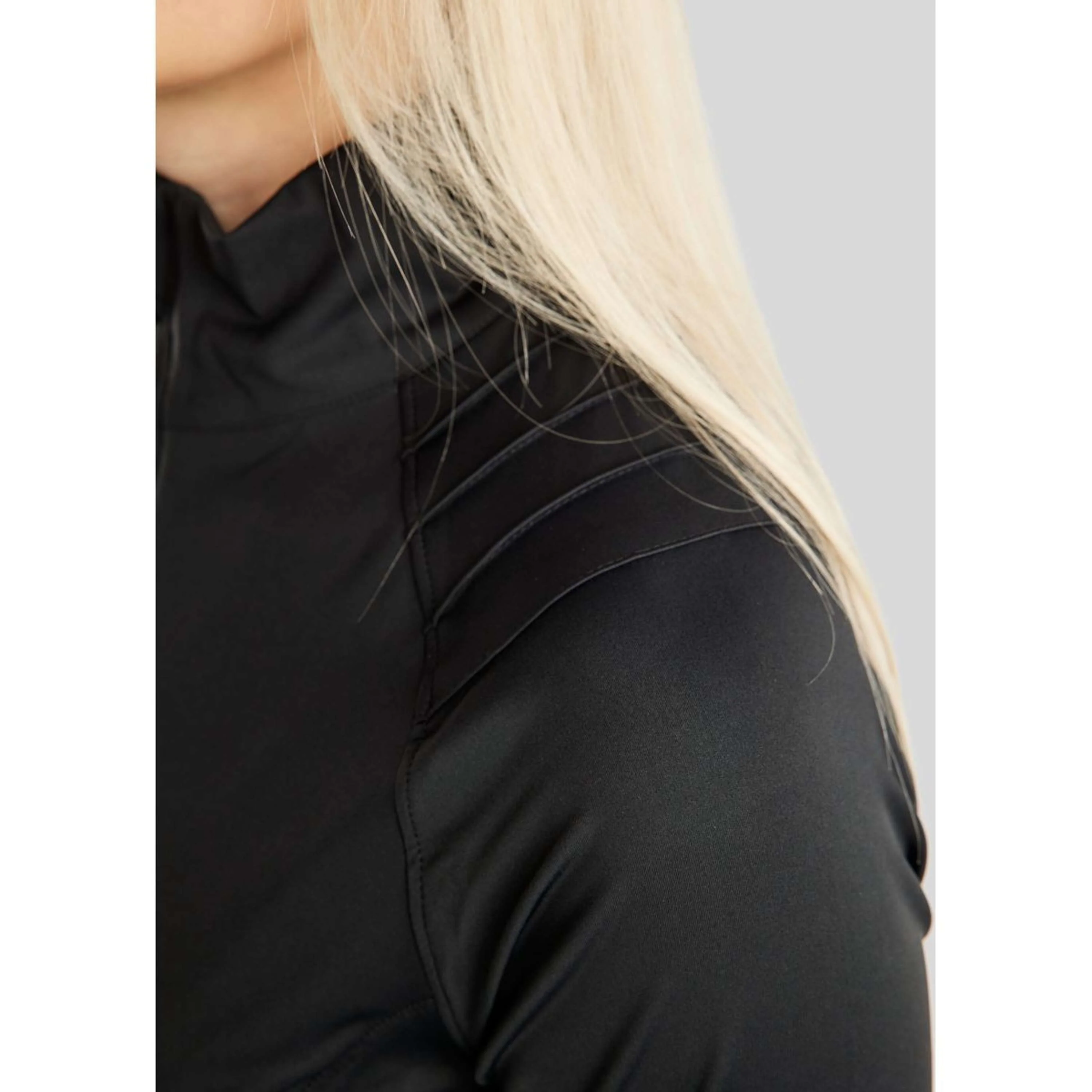 Montar Blouson MoPearl Pintuck Gun Metal Crystals Noir - Image 5