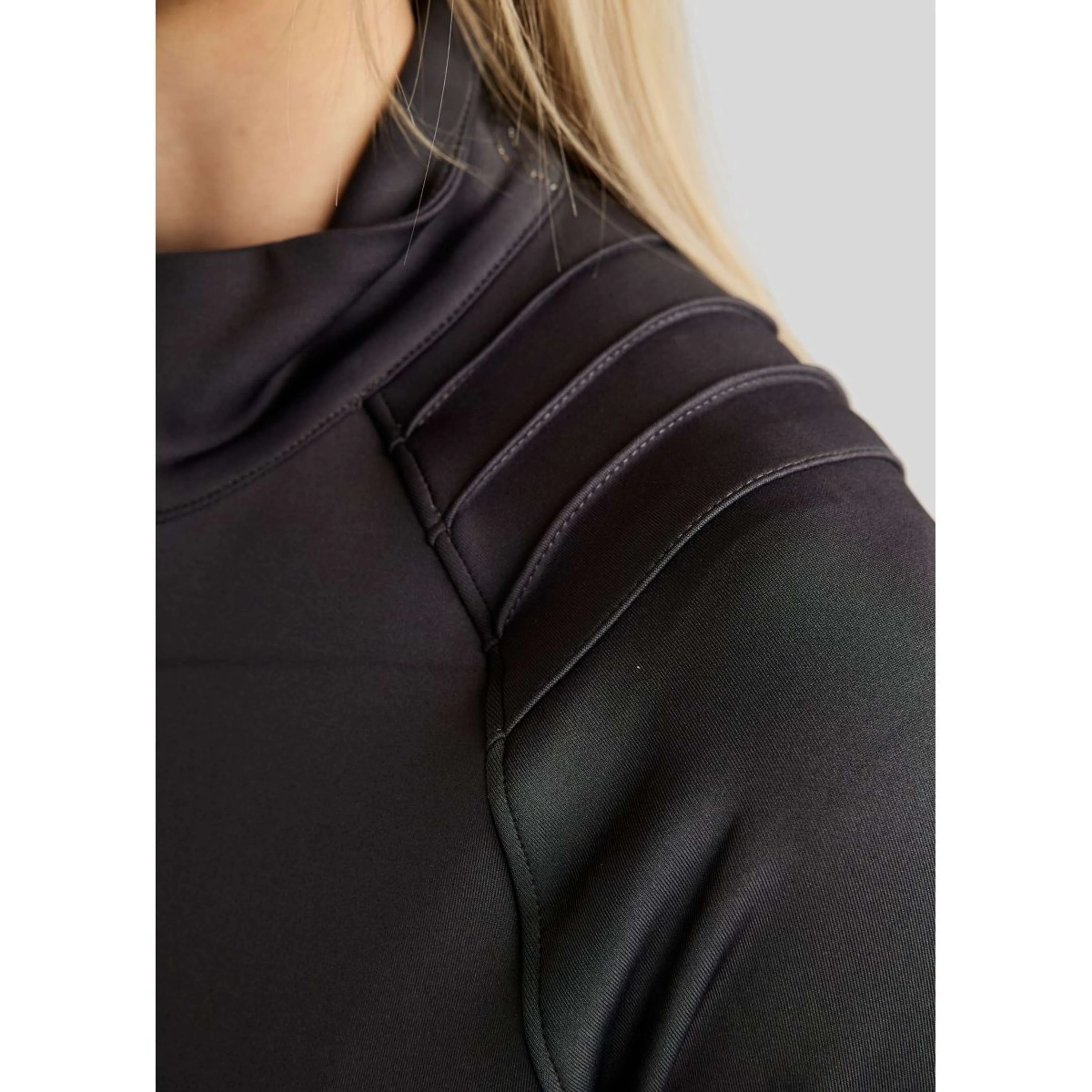 Montar Blouson MoPearl Pintuck Gun Metal Crystals Slate Grey - Image 5