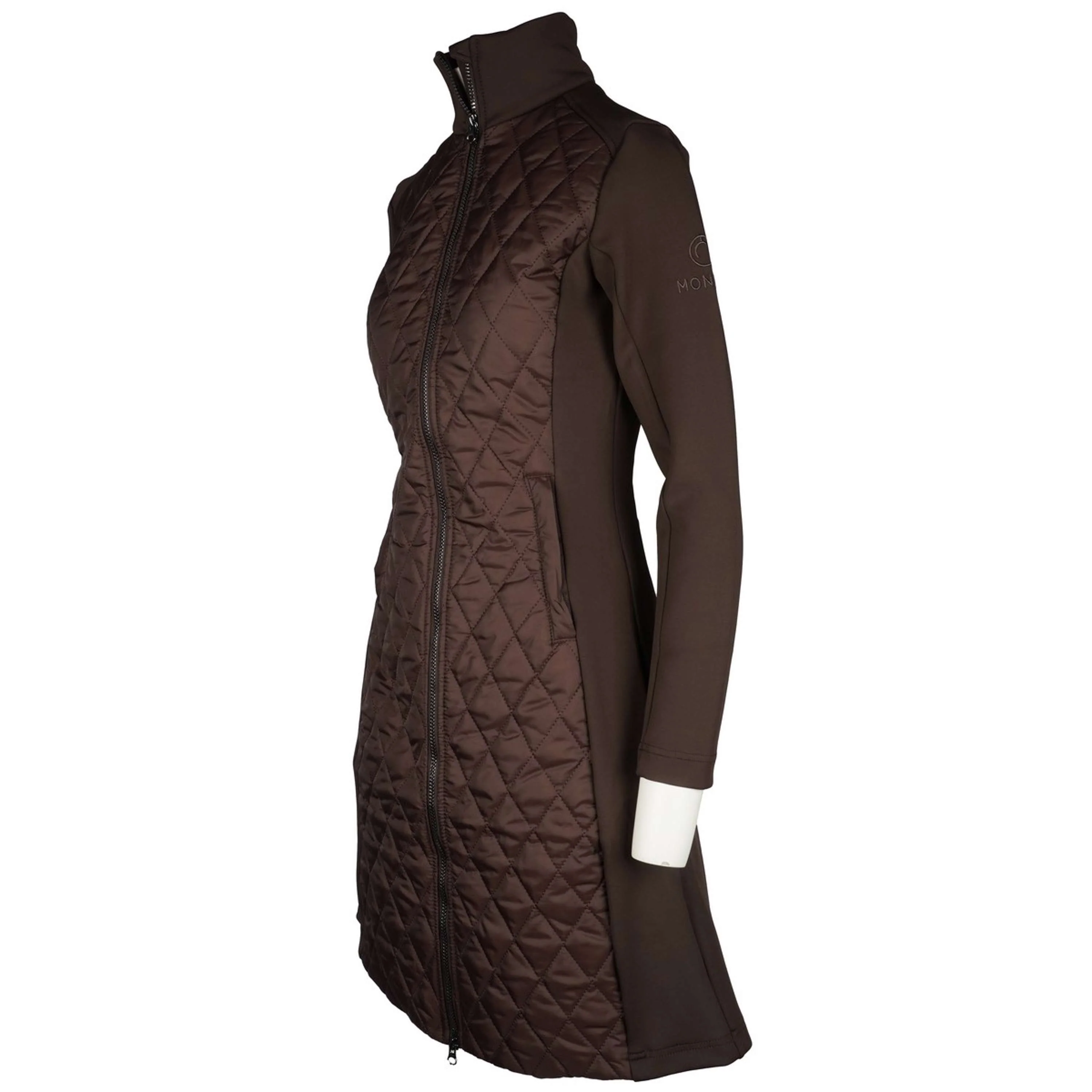 Montar Blouson MoQuinn Quilted Long Marron - Image 2
