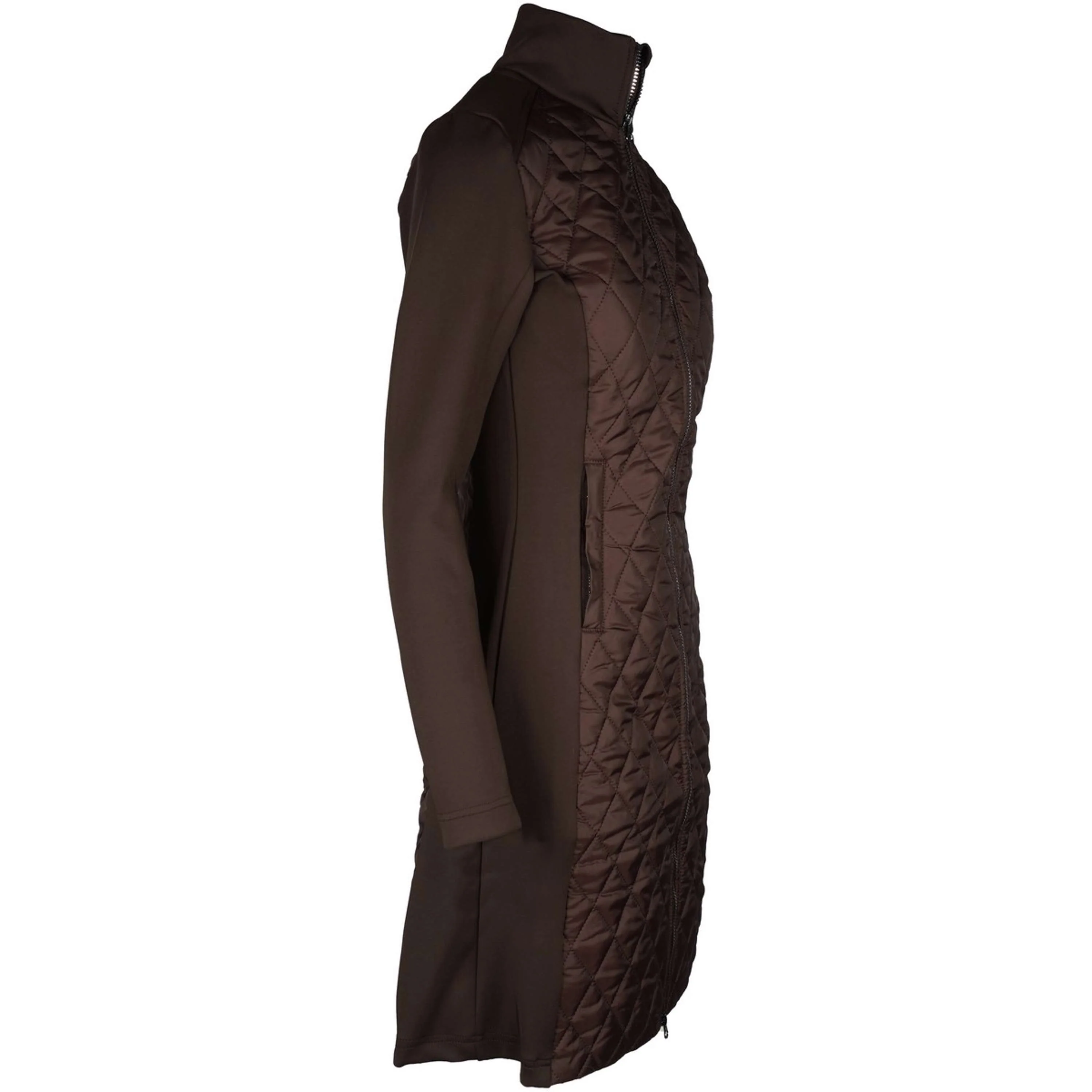 Montar Blouson MoQuinn Quilted Long Marron - Image 4