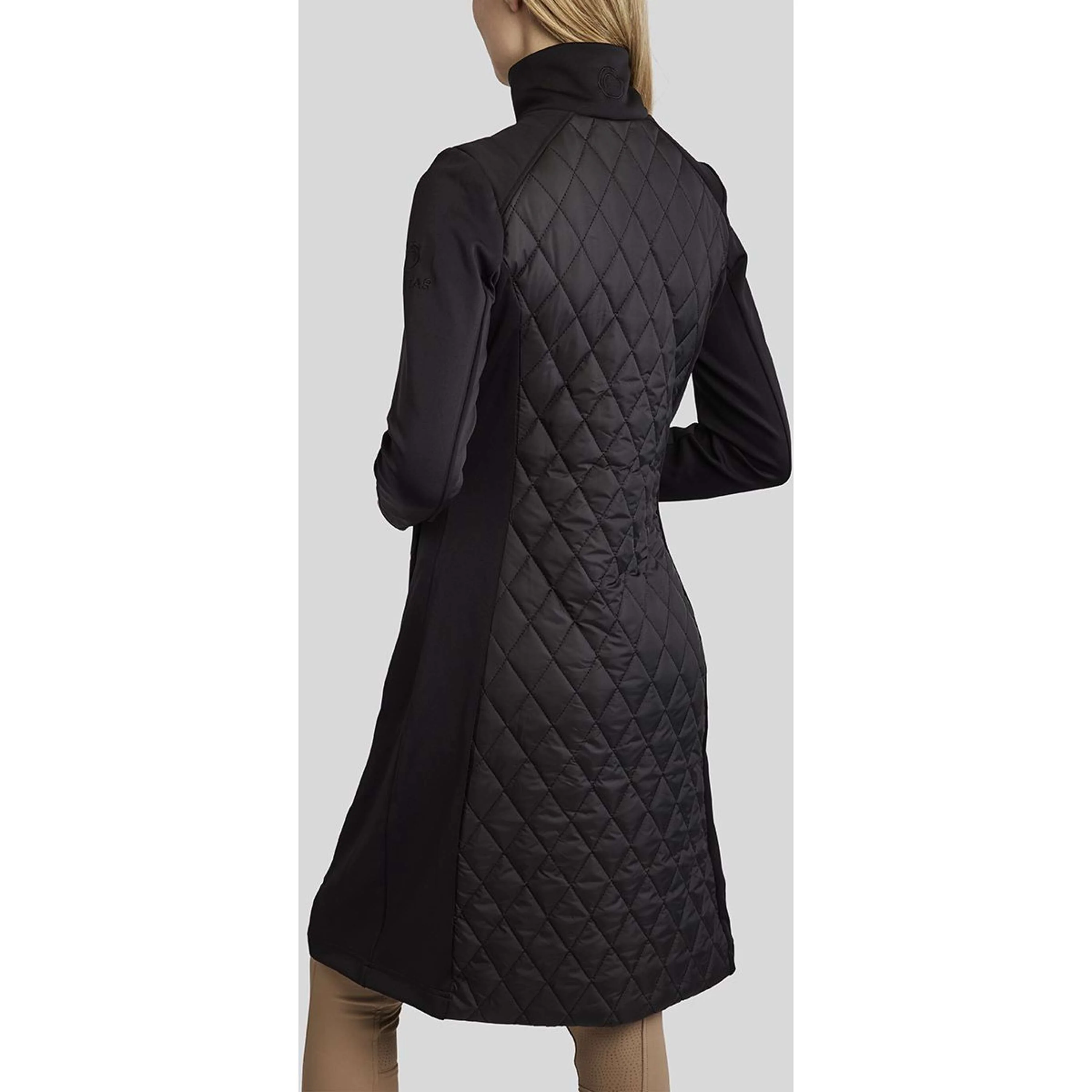 Montar Blouson MoQuinn Quilted Long Noir - Image 4