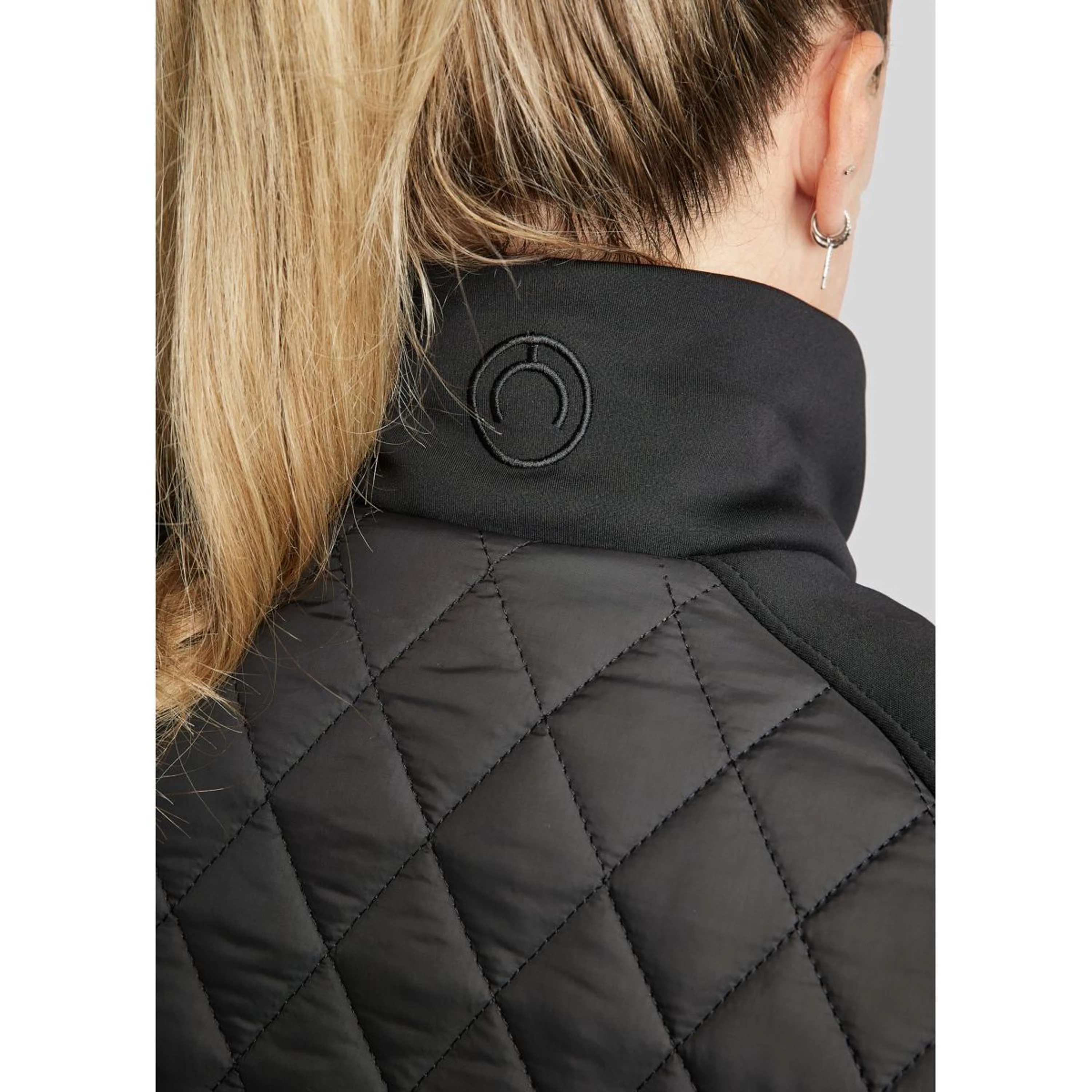 Montar Blouson MoQuinn Quilted Long Noir - Image 7