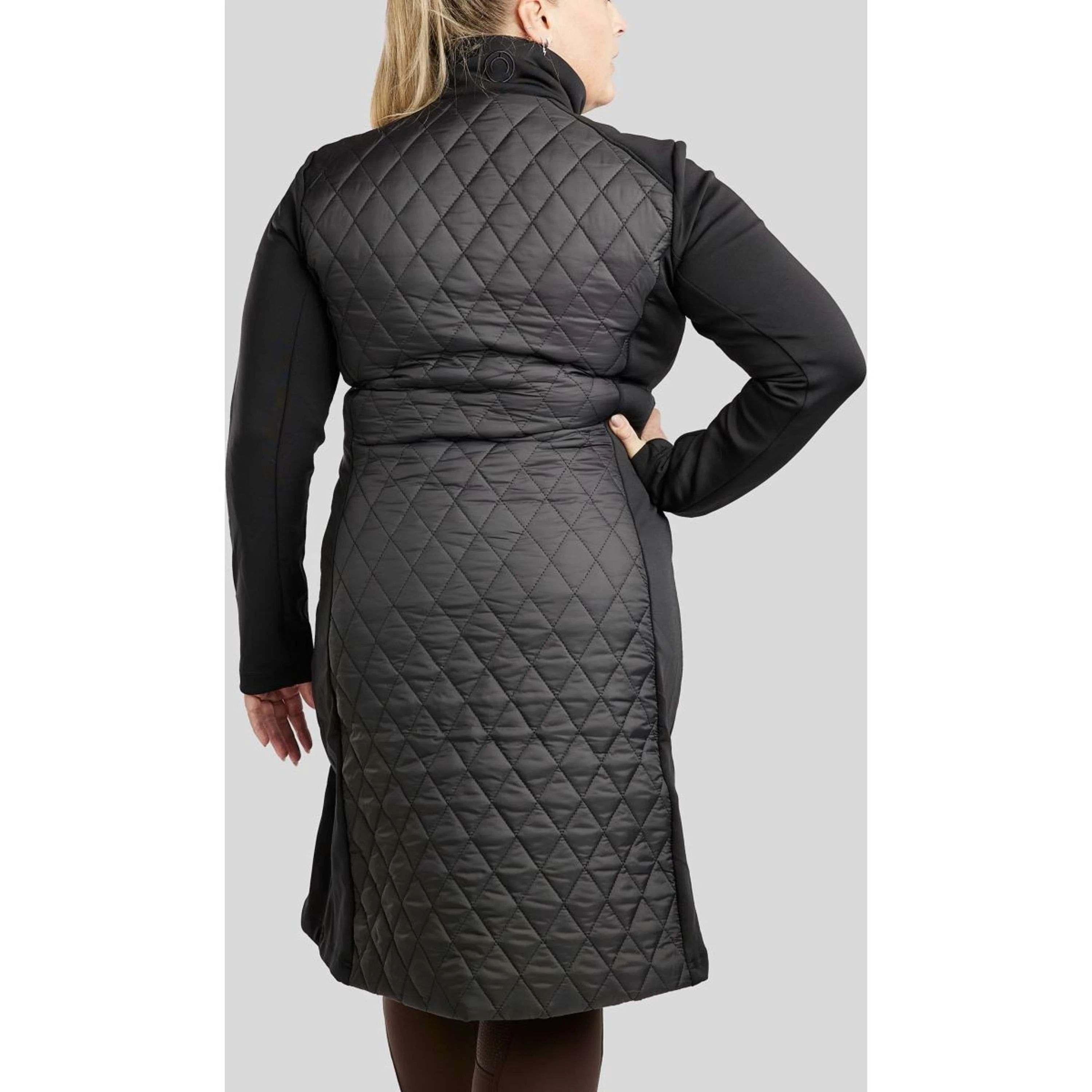 Montar Blouson MoQuinn Quilted Long Noir - Image 9