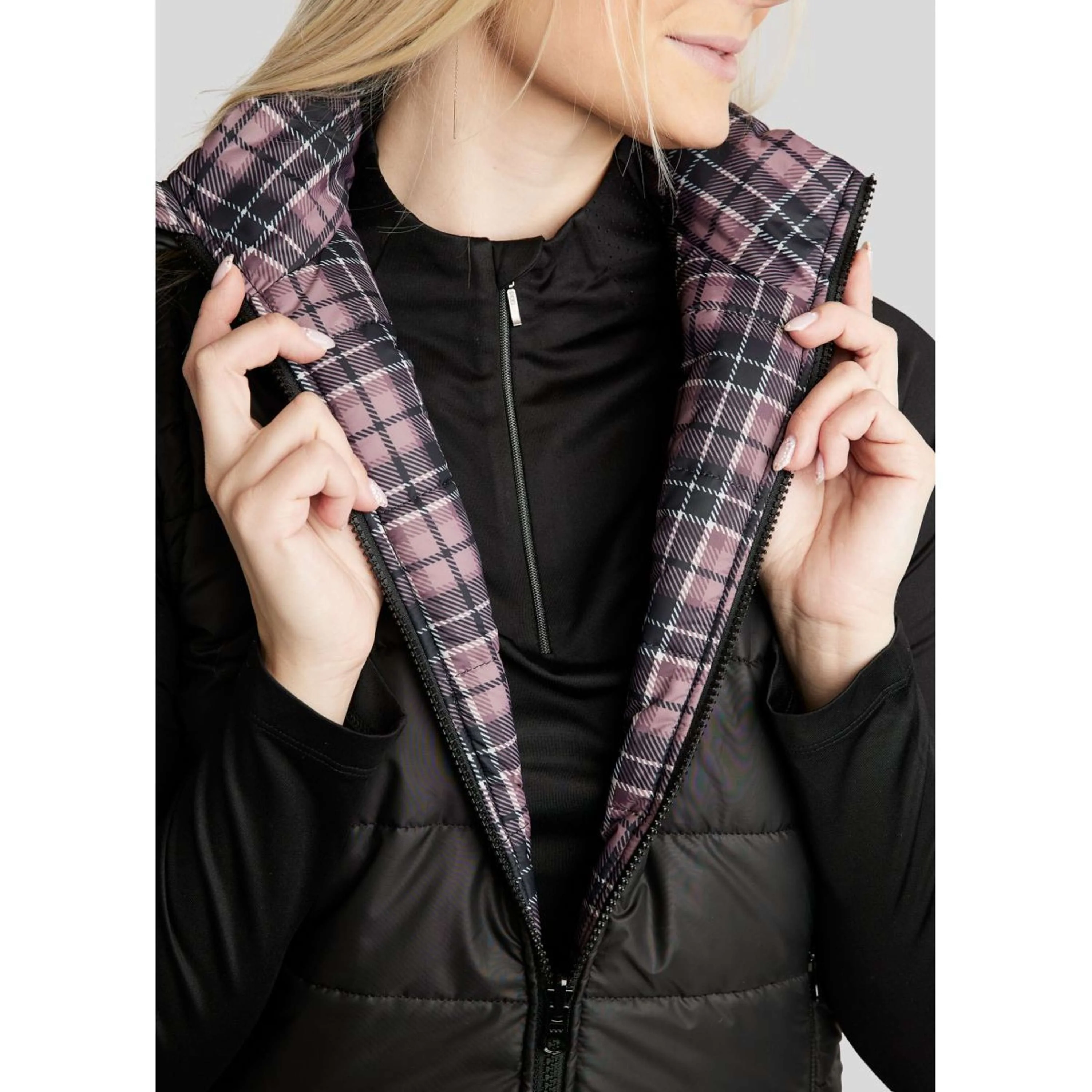 Montar Bodychauffant MoCheri Reversible Black Peony - Image 6