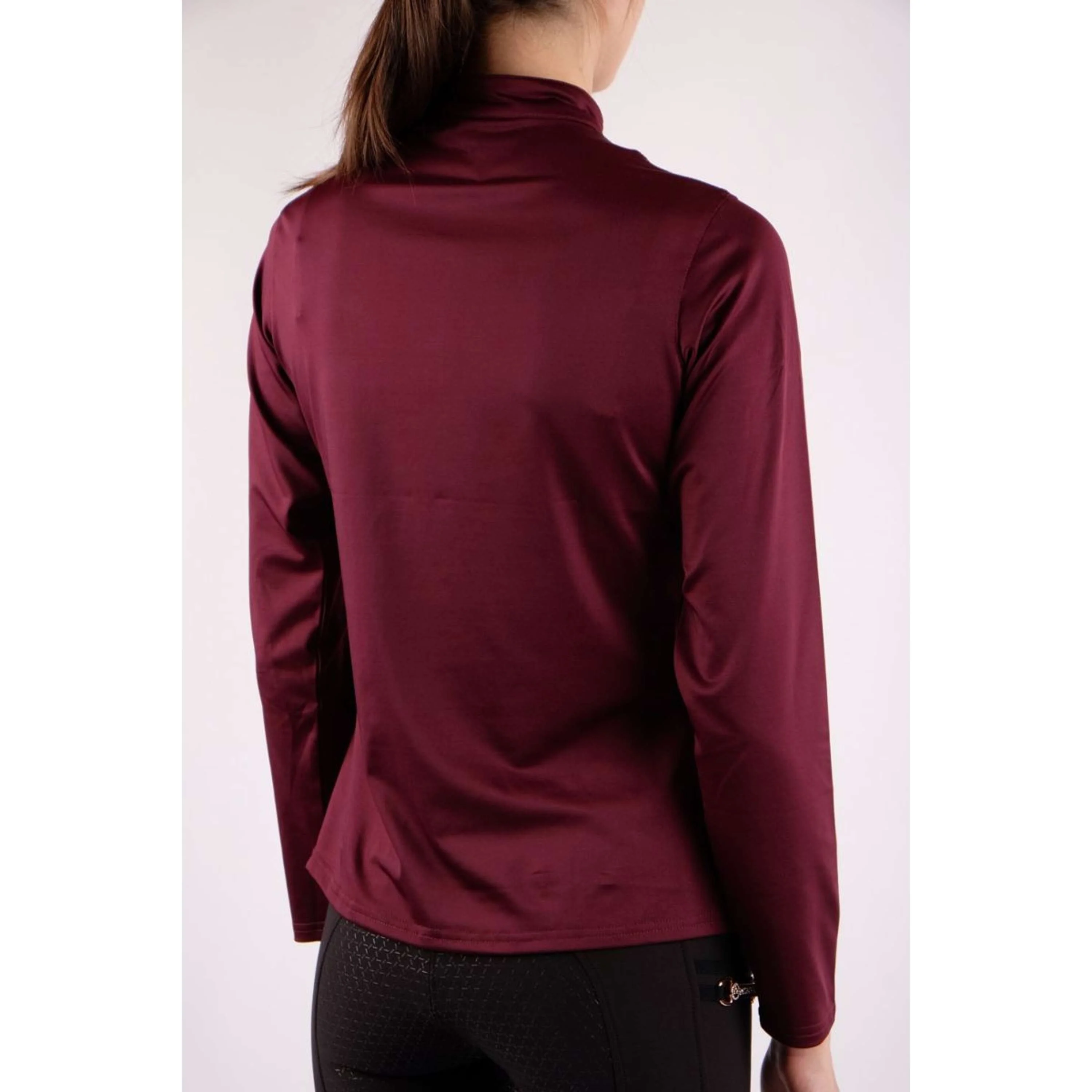 Montar Chemise Everly Rosegold Junior Longues Manches Prune - Image 2