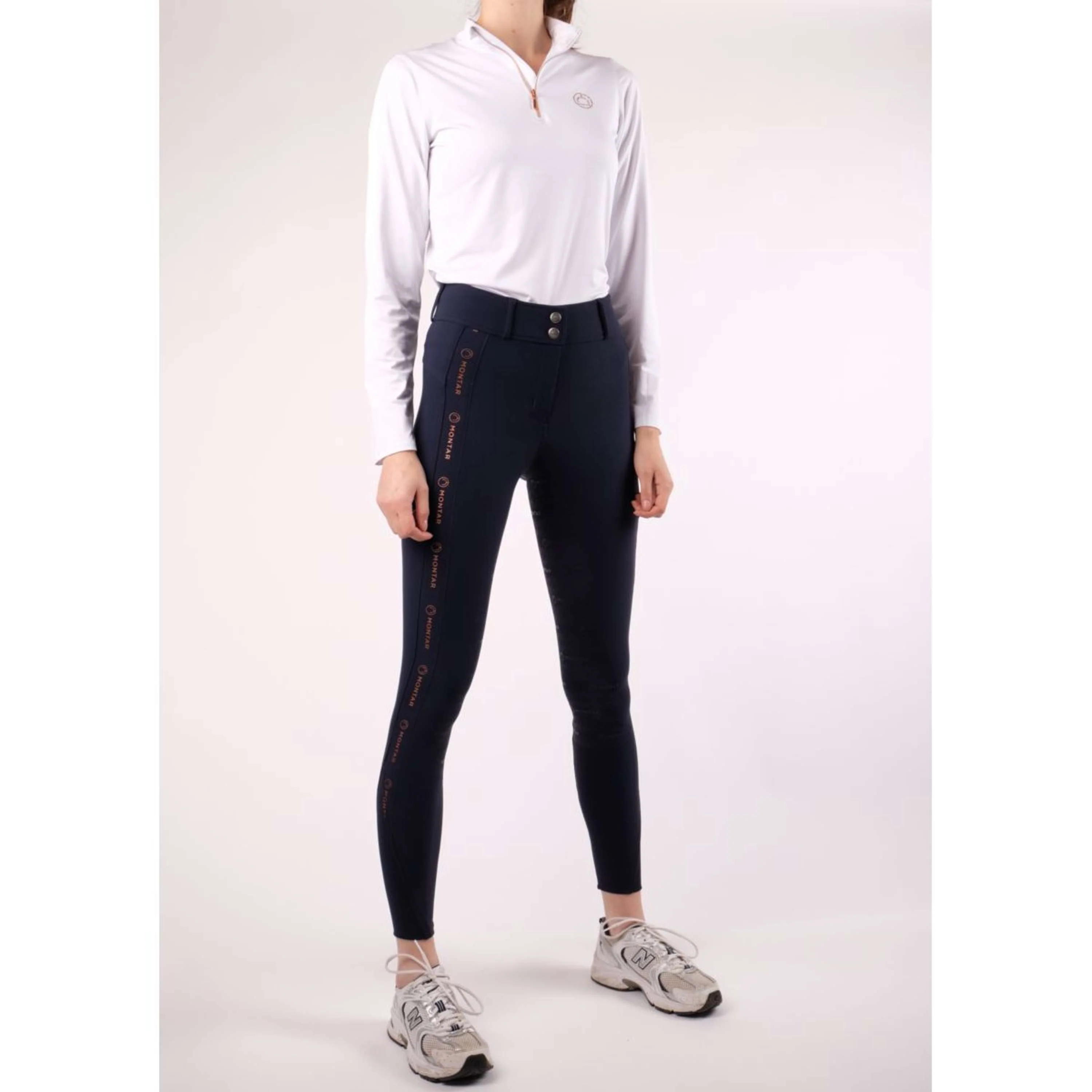 Montar Chemise Everly Rosegold Longues Manches Blanc - Image 5