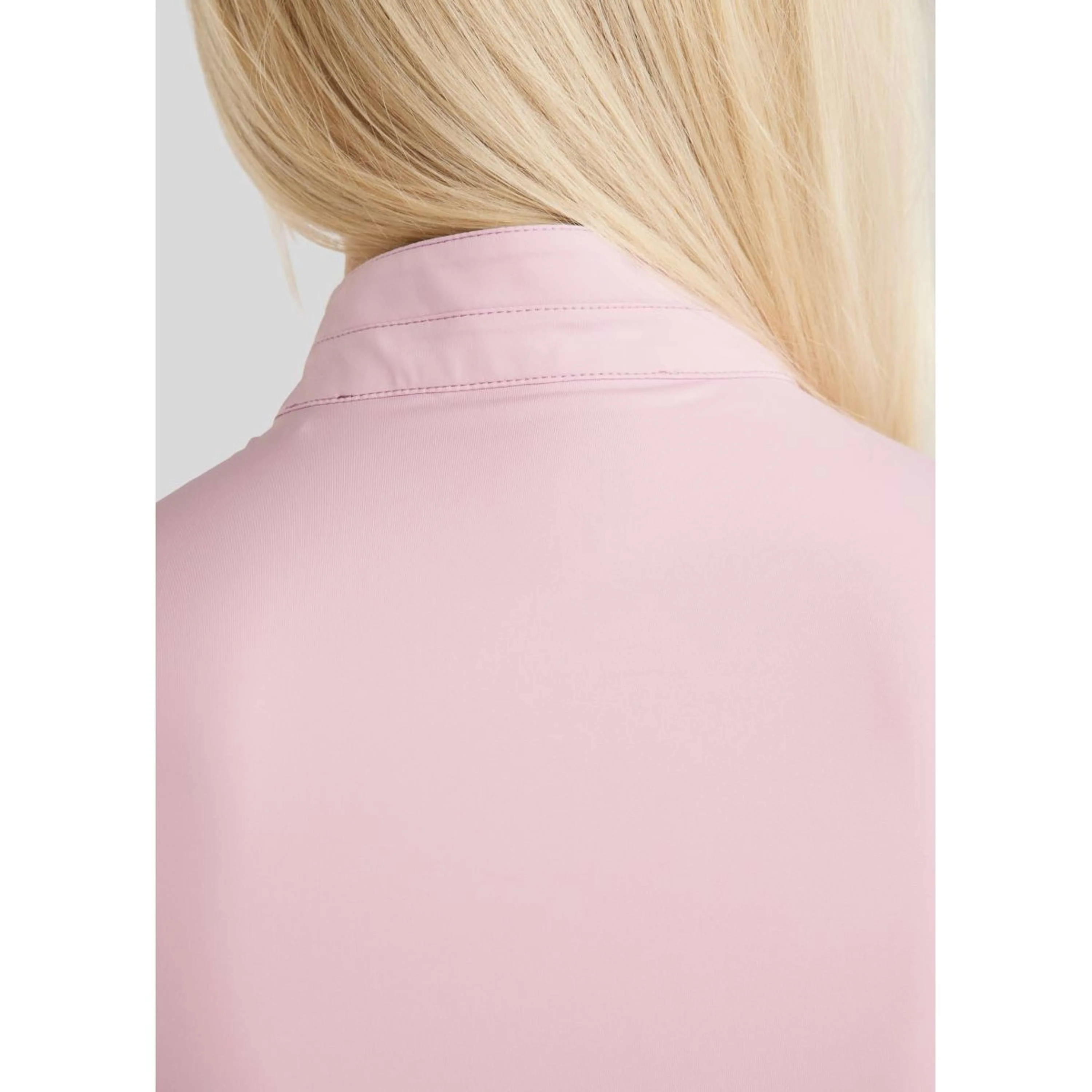Montar Chemise MoPearl Pintuck Sans Manche Candy Pink - Image 4