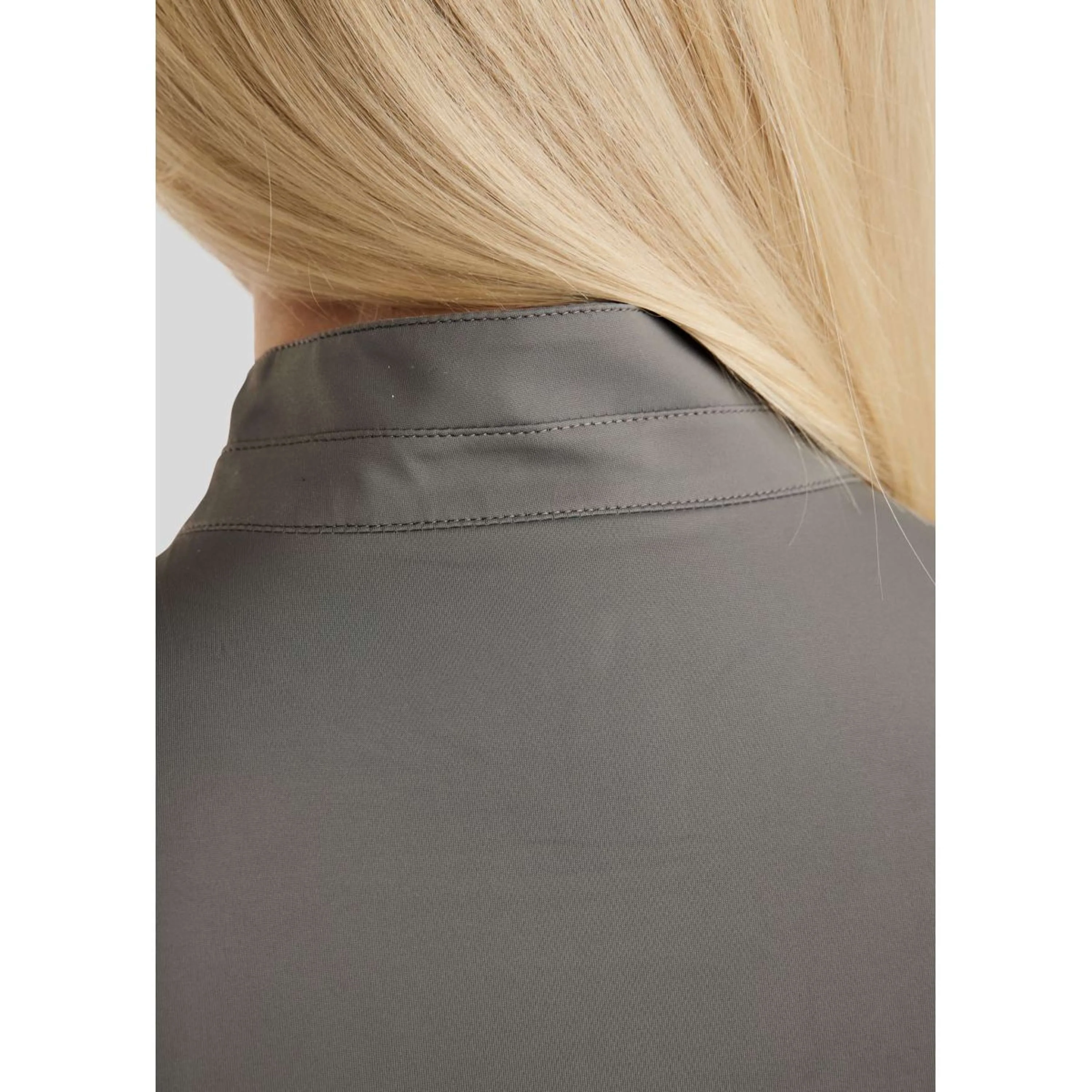 Montar Chemise MoPearl Pintuck Sans Manche Gris - Image 4