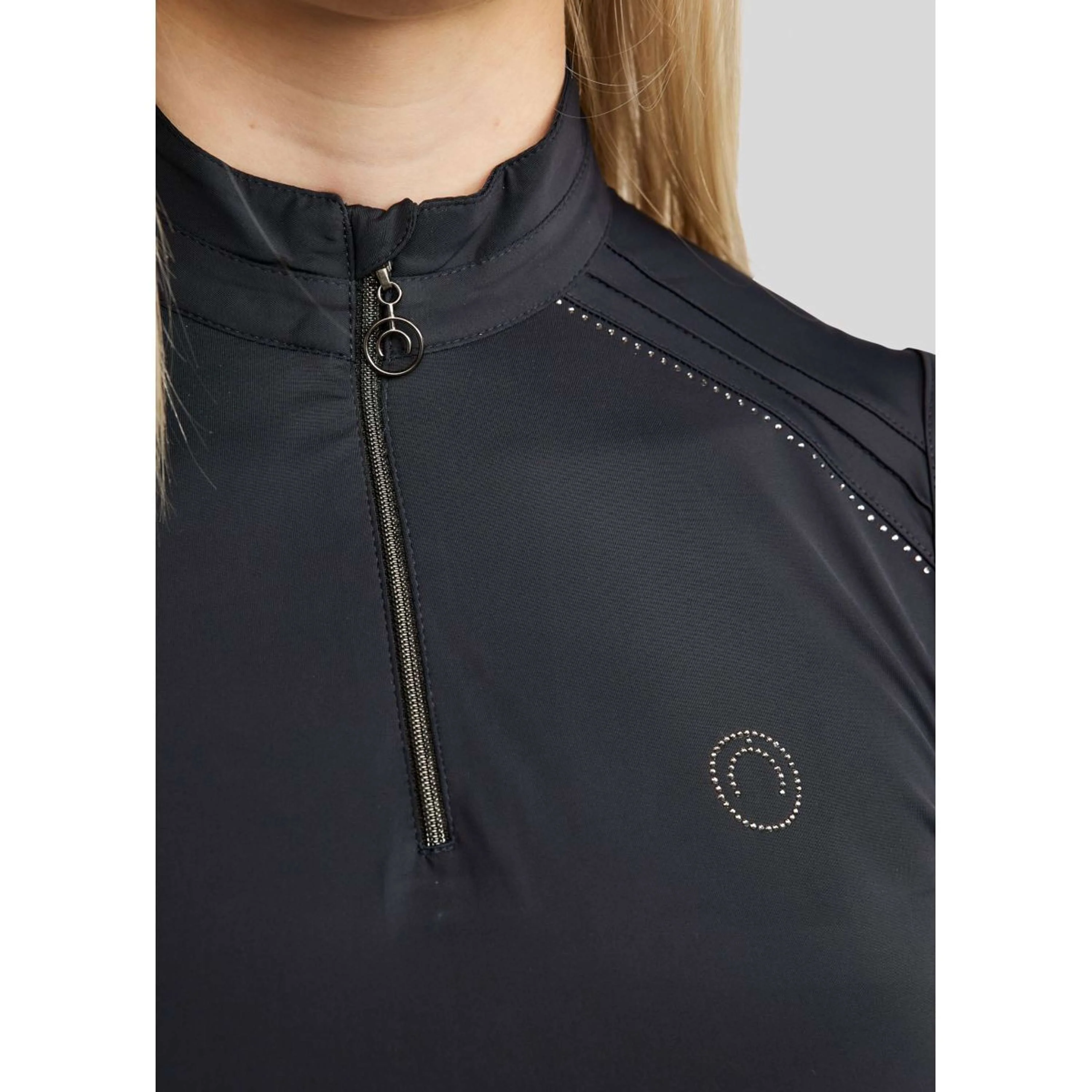 Montar Chemise MoPearl Pintuck Sans Manche Marin - Image 3
