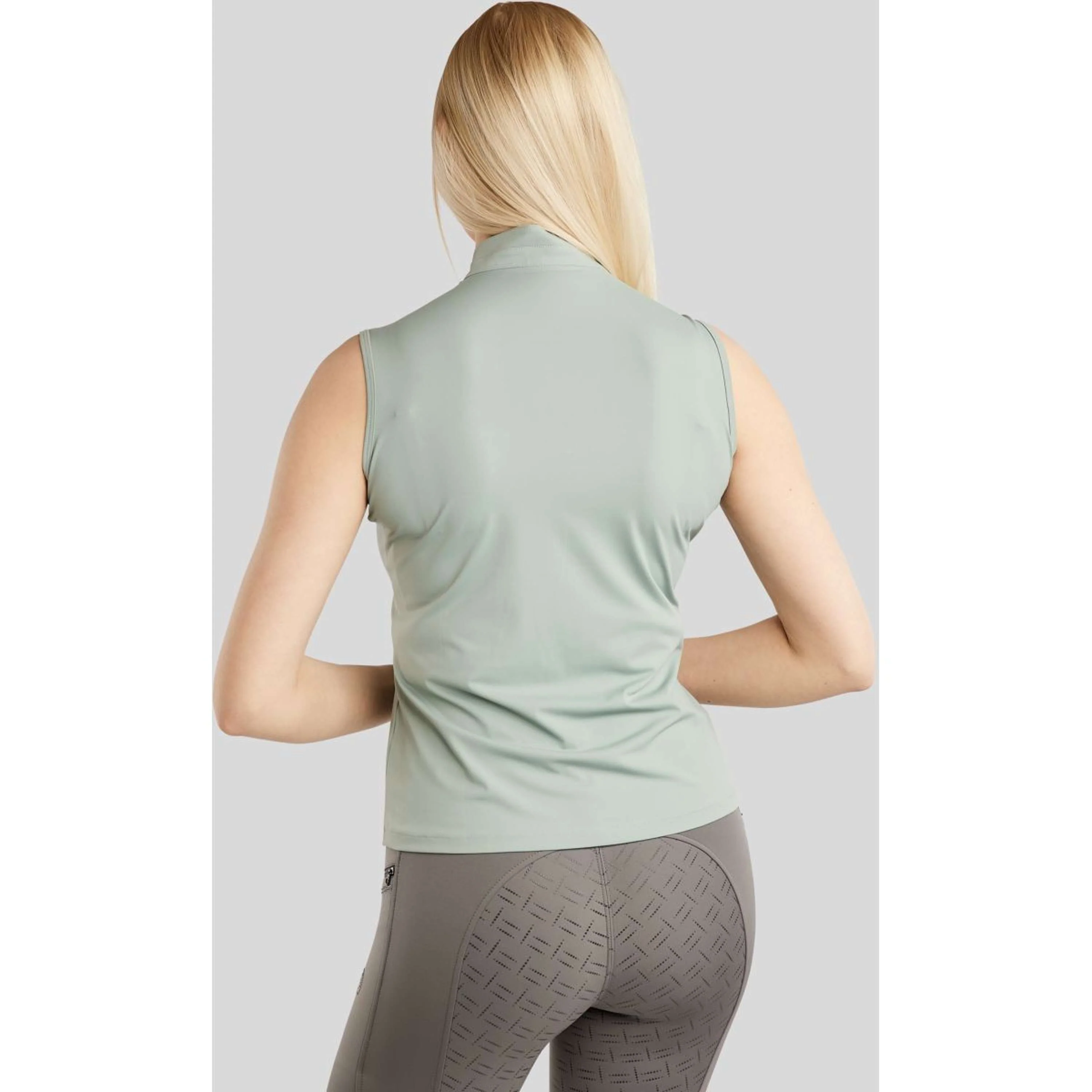 Montar Chemise MoPearl Pintuck Sans Manche Turin - Image 2