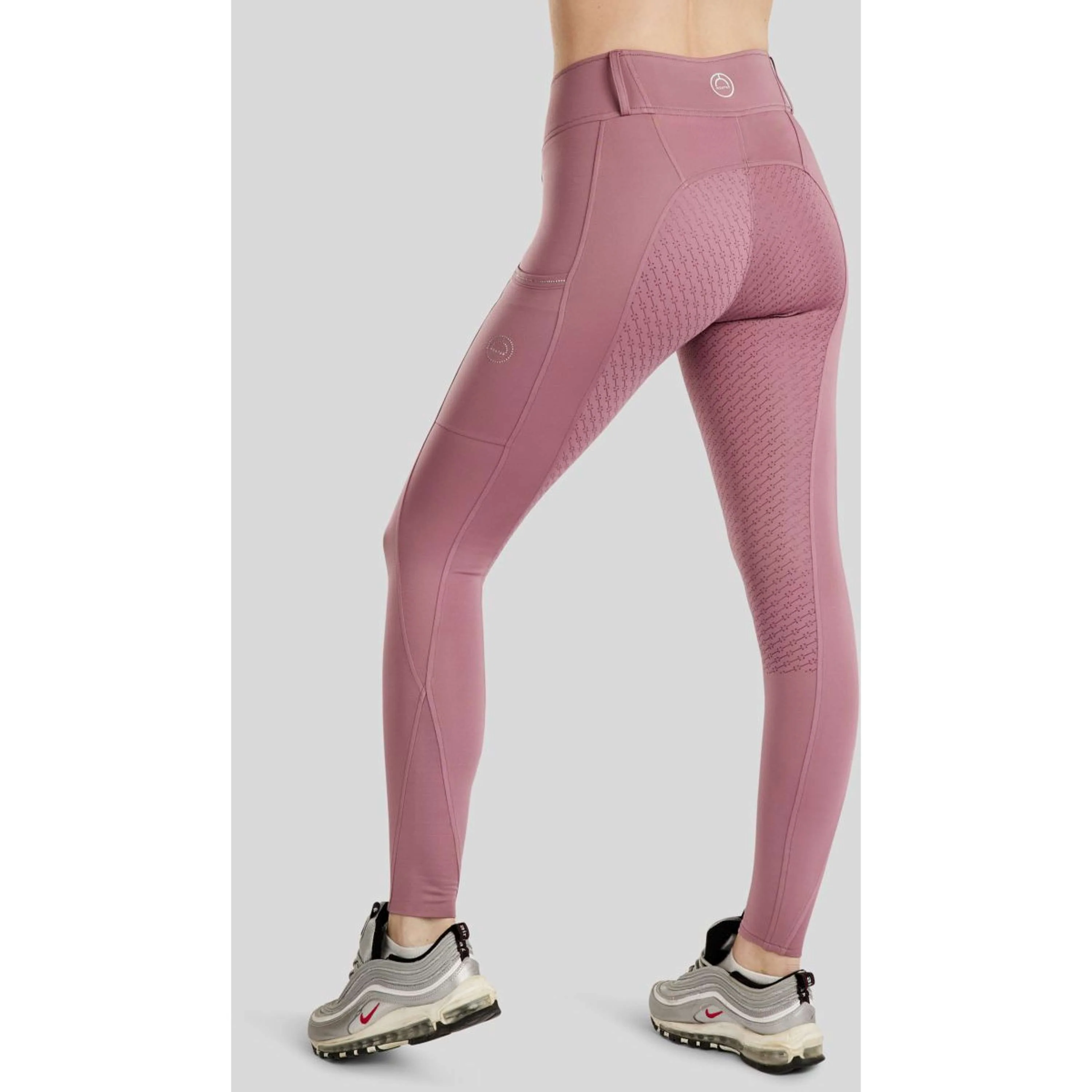Montar Legging d'Équitation MoCha Full Grip Geranie - Image 4