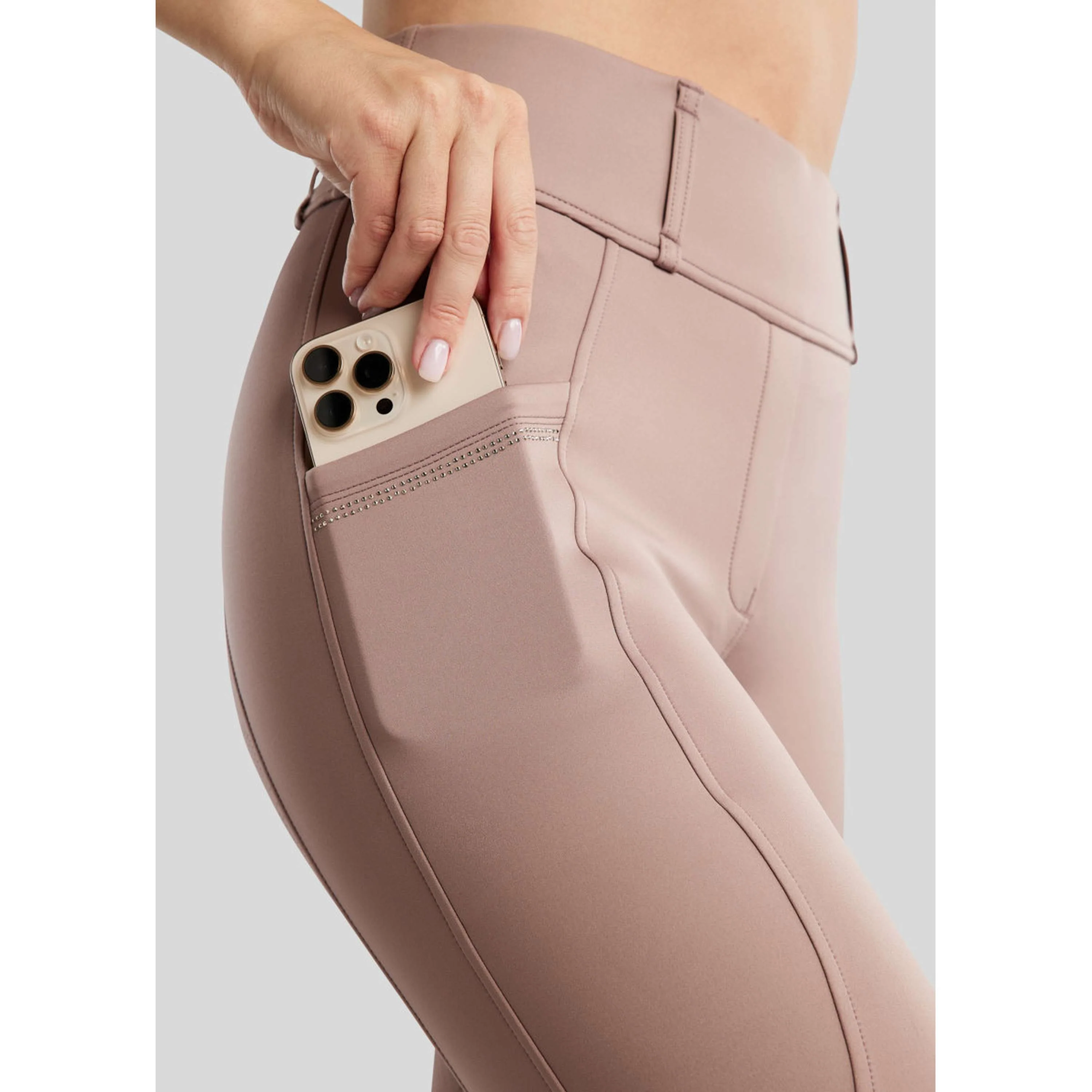 Montar Legging d'Équitation MOEverlisa Full Grip Blush - Image 3