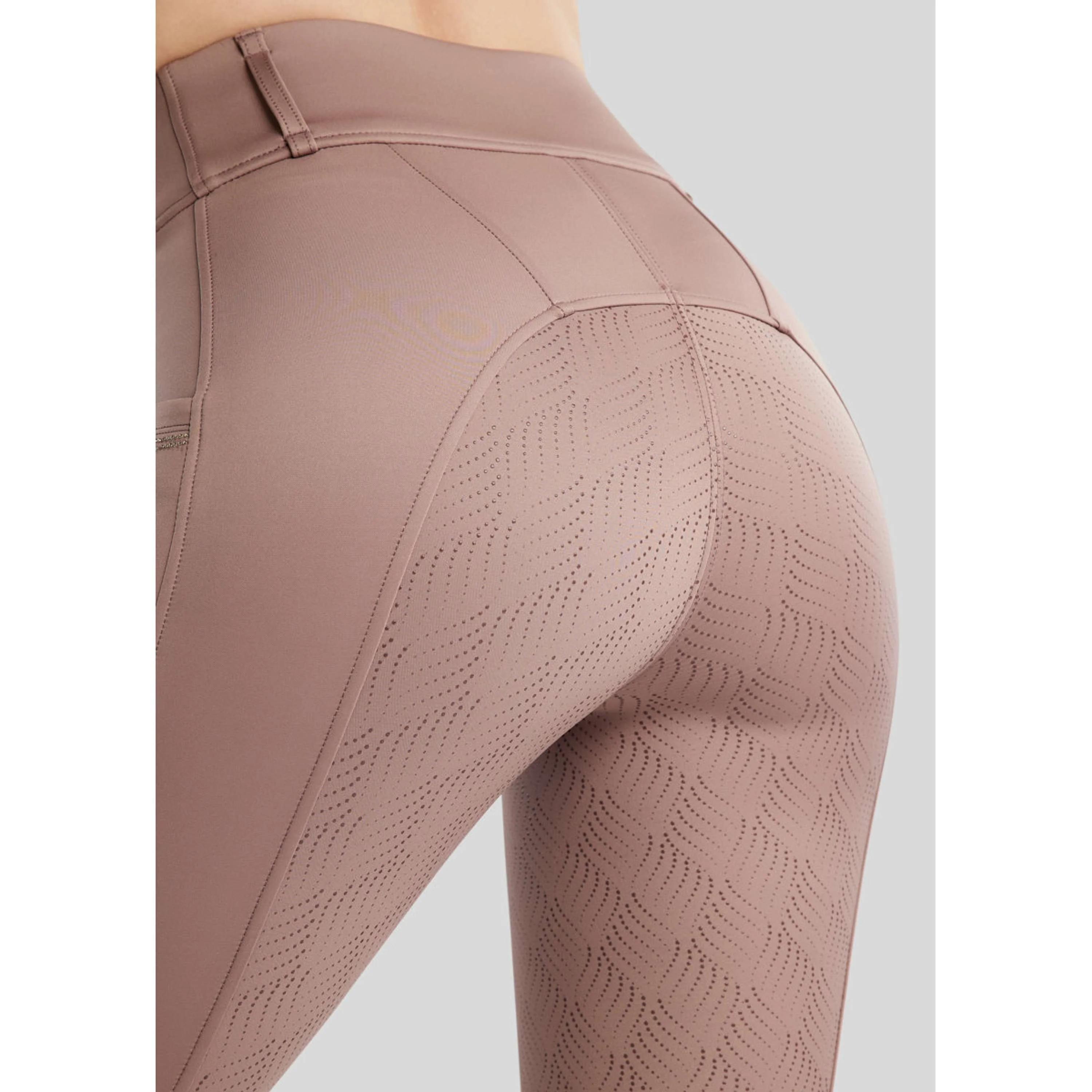 Montar Legging d'Équitation MOEverlisa Full Grip Blush - Image 5