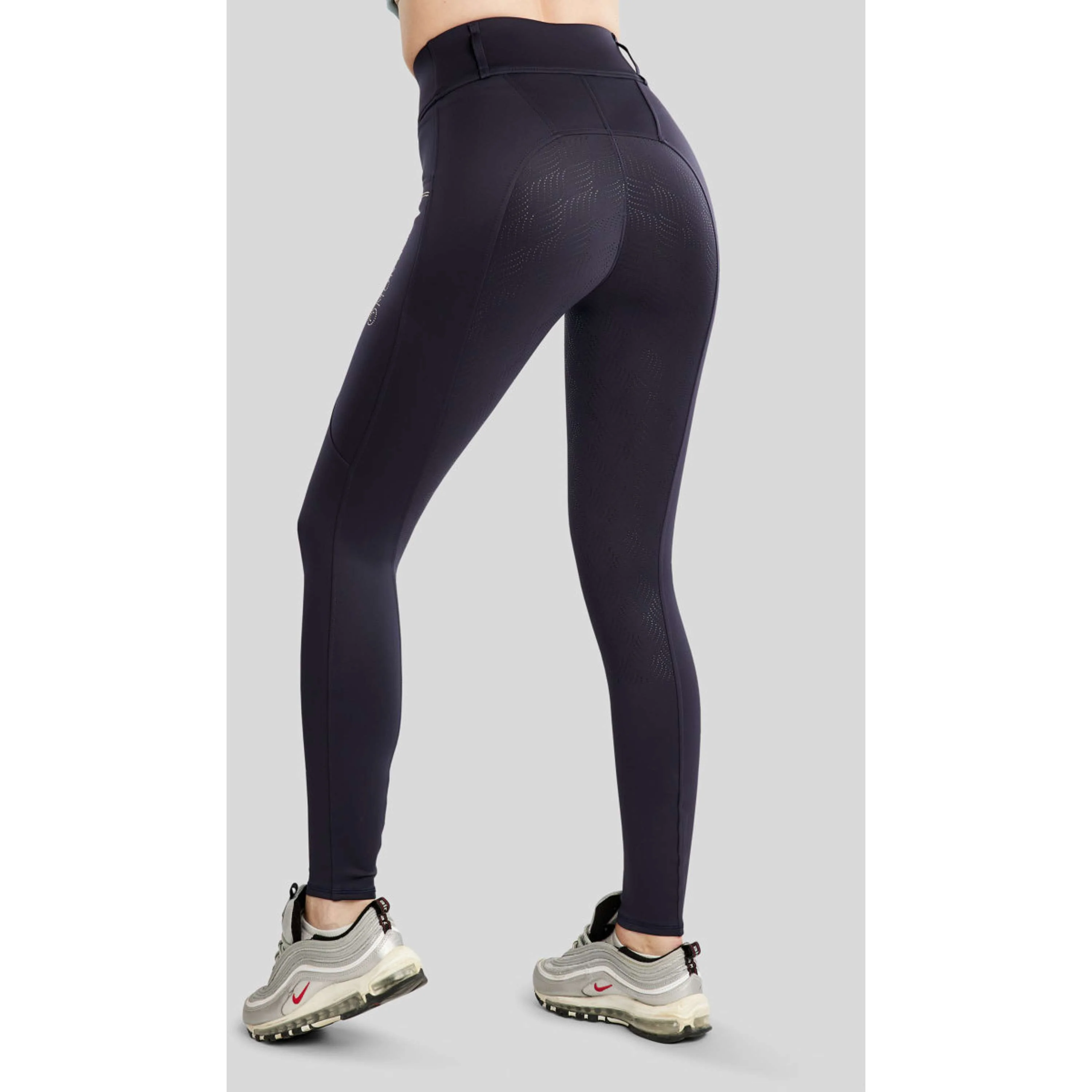 Montar Legging d'Équitation MOEverlisa Full Grip Marin - Image 2