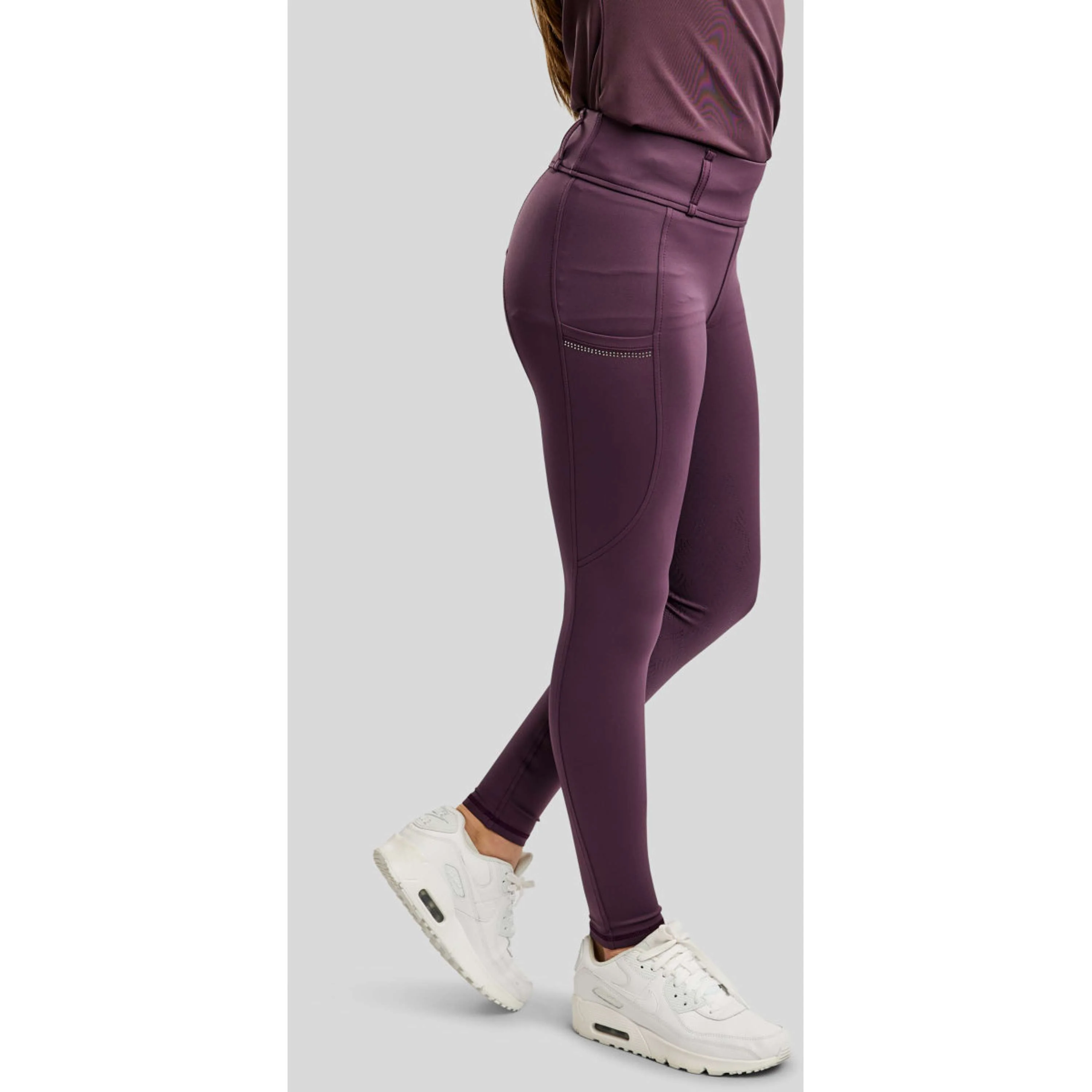 Montar Legging d'Équitation MOEverlisa Kids Full Grip Fig - Image 6