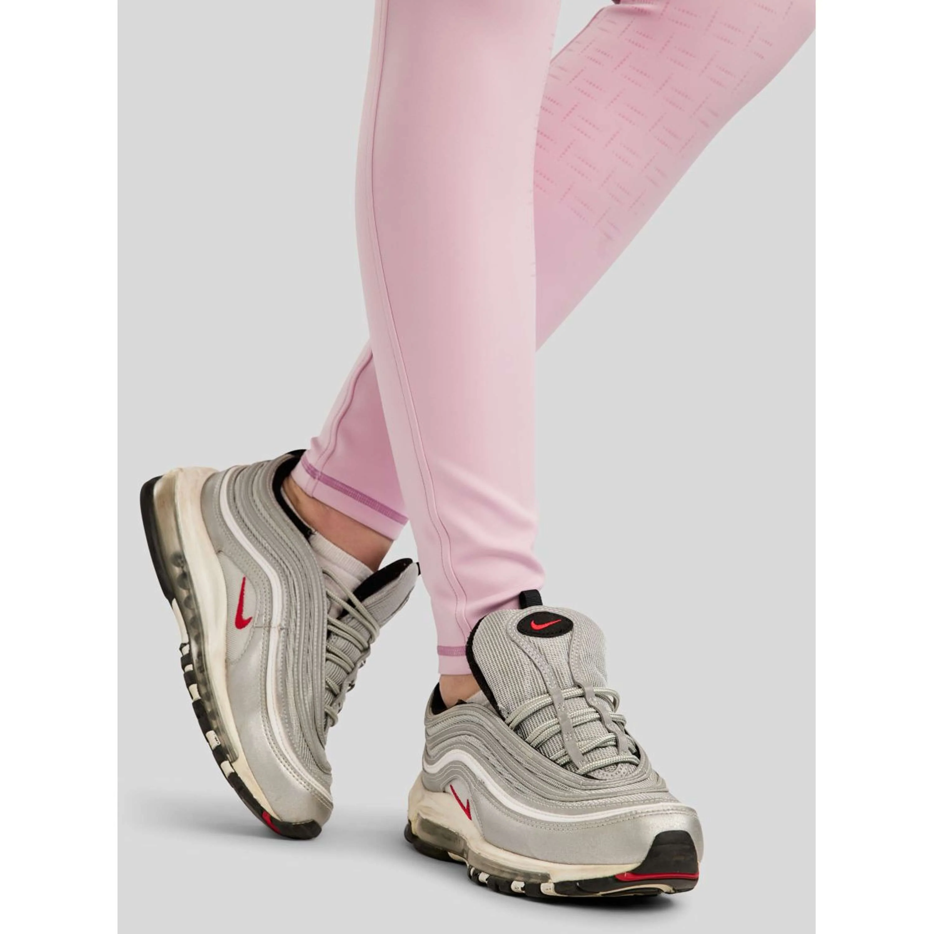 Montar Legging d'Équitation MoLila Champagne Crystals Full Grip Candy Pink - Image 6