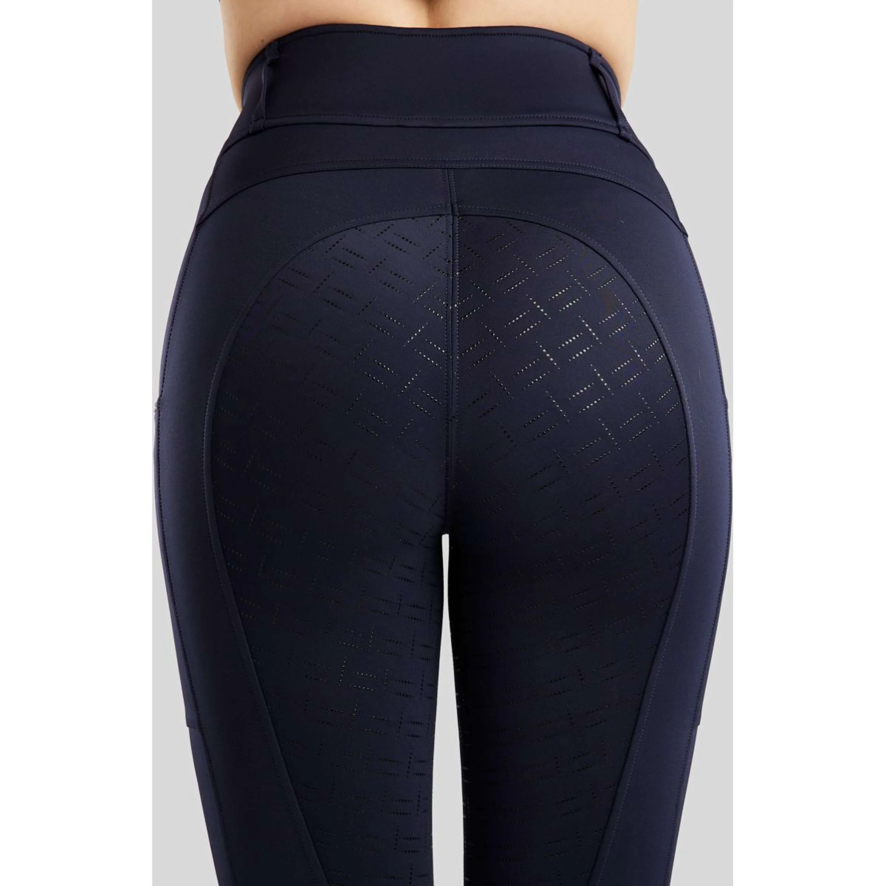 Montar Legging d'Équitation MoLila Champagne Crystals Full Grip Marin - Image 3