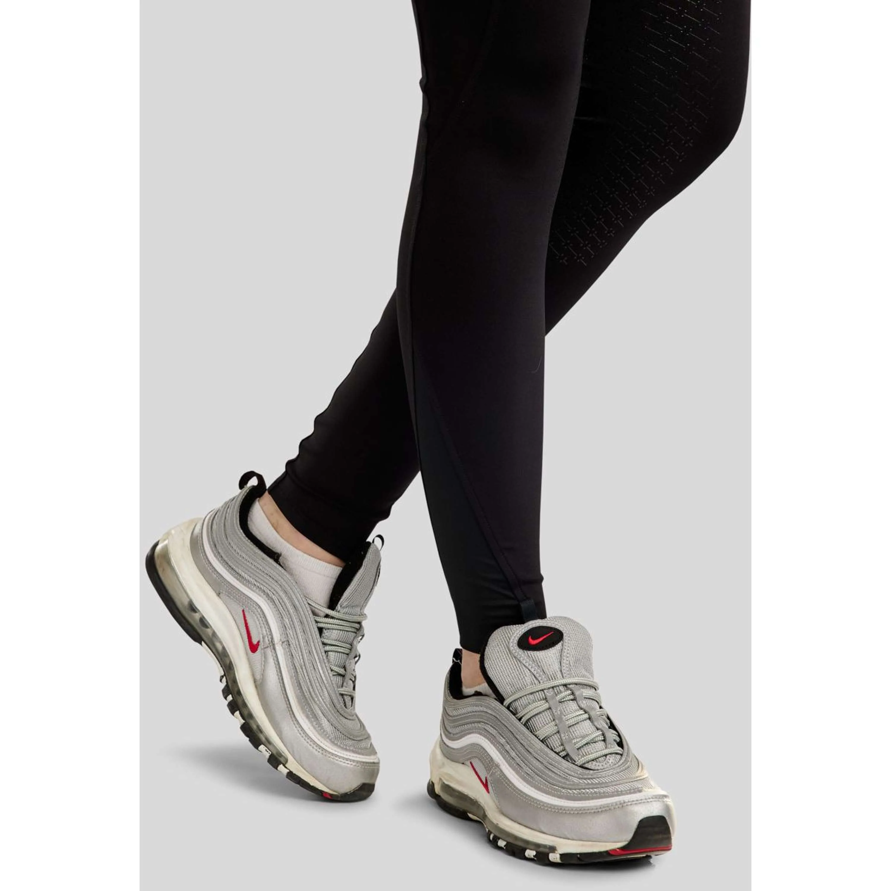 Montar Legging d'Équitation MoSille Full Grip Noir - Image 7