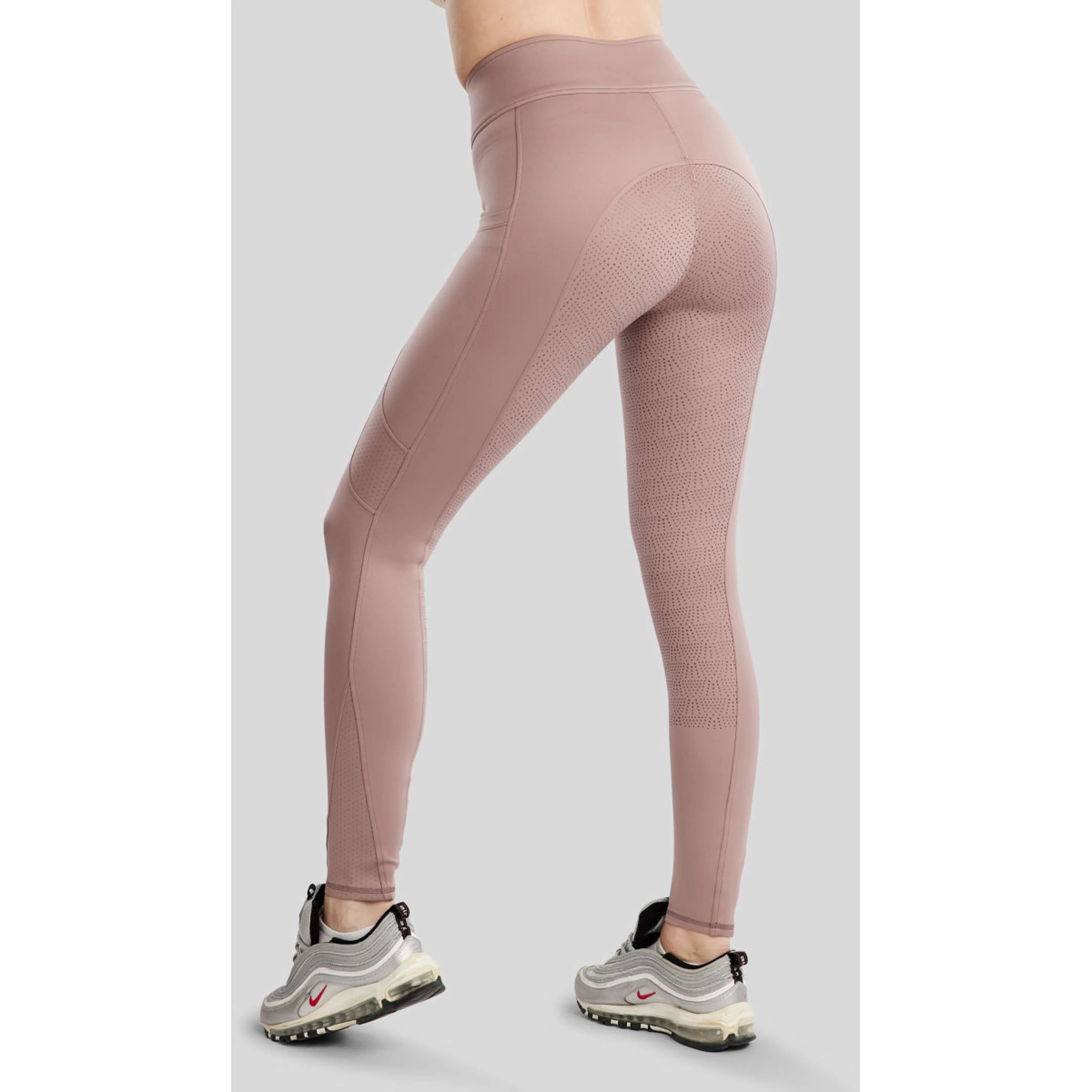 Montar Legging d'Équitation MoTilley Full Grip Blush - Image 2