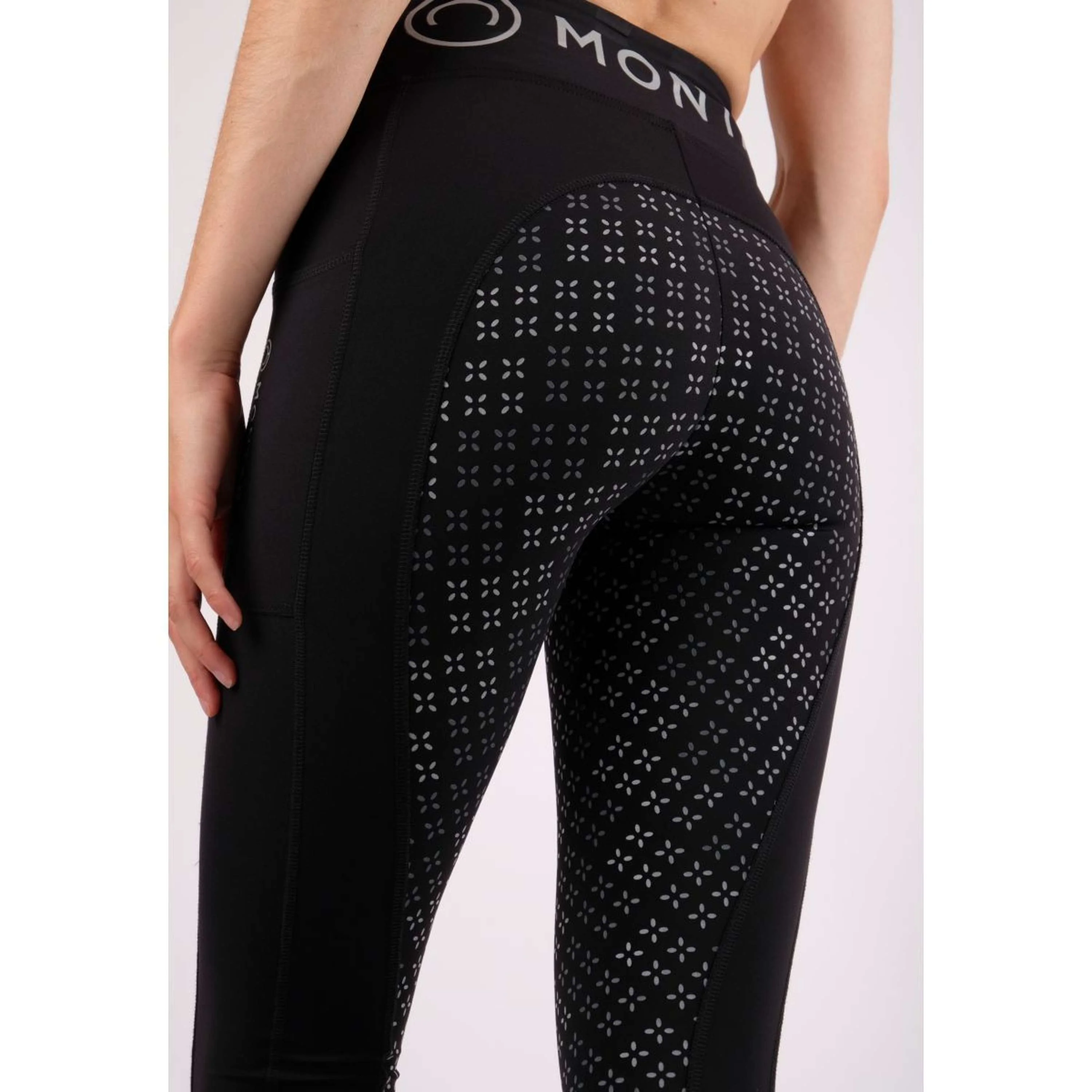 Montar Legging d'Équitation Selena Pull On Full Grip Noir - Image 4