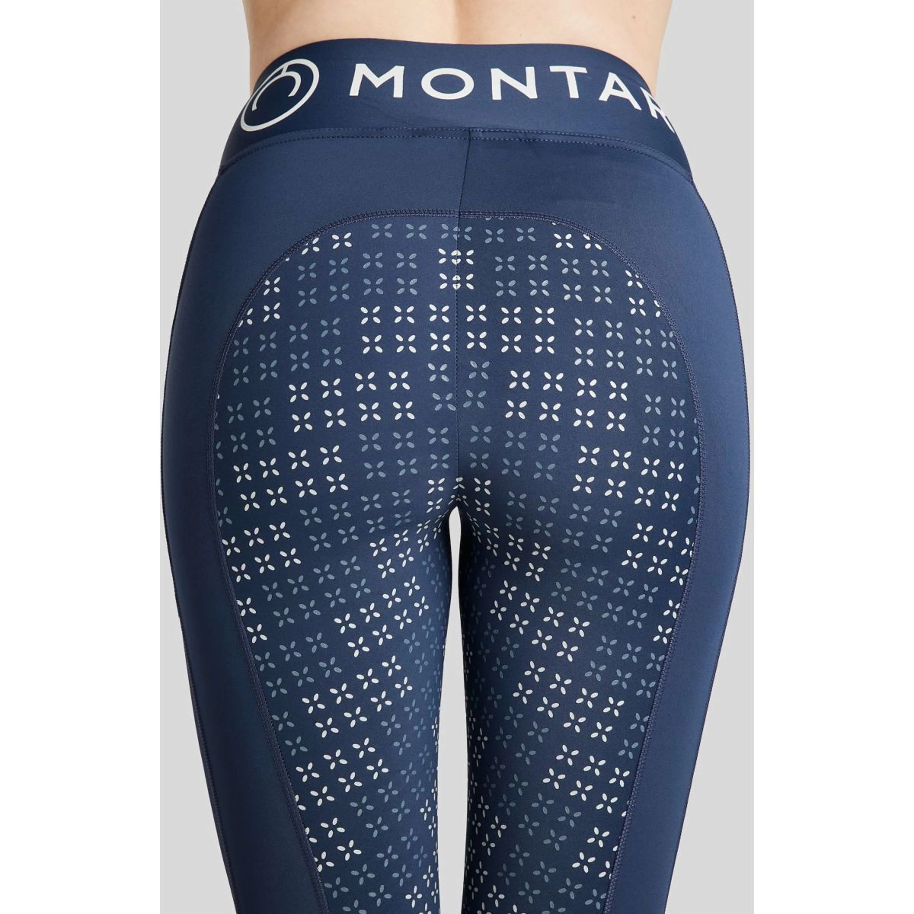 Montar Legging d'Équitation Selena Pull On FullGrip Marin - Image 5