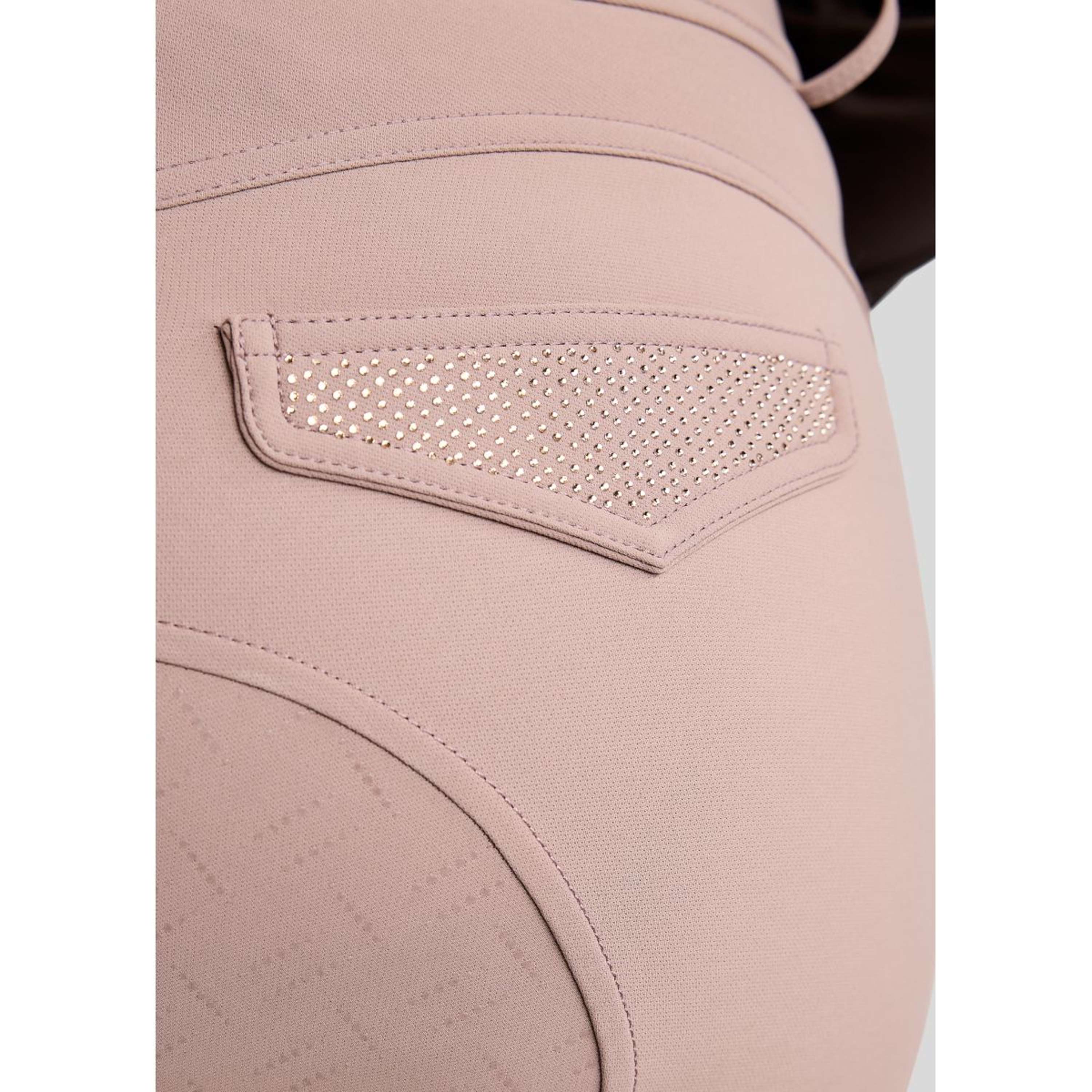 Montar Pantalon d'Équitation Briella Curve Dusty Rose - Image 4