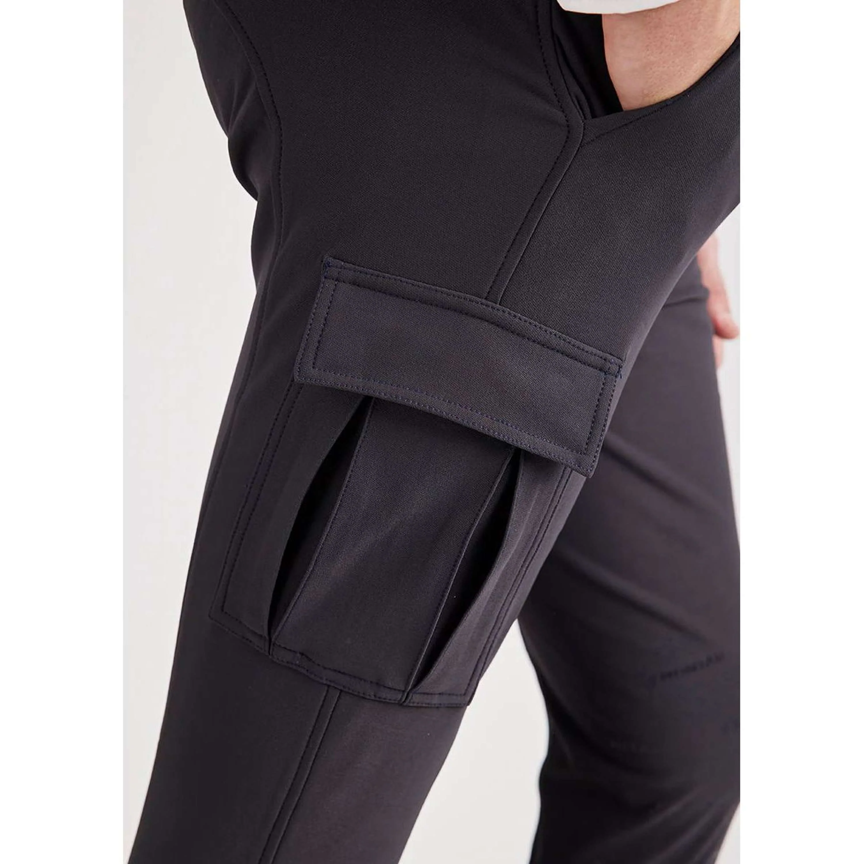 Montar Pantalon d'Équitation Cargo Pockets Marin - Image 5