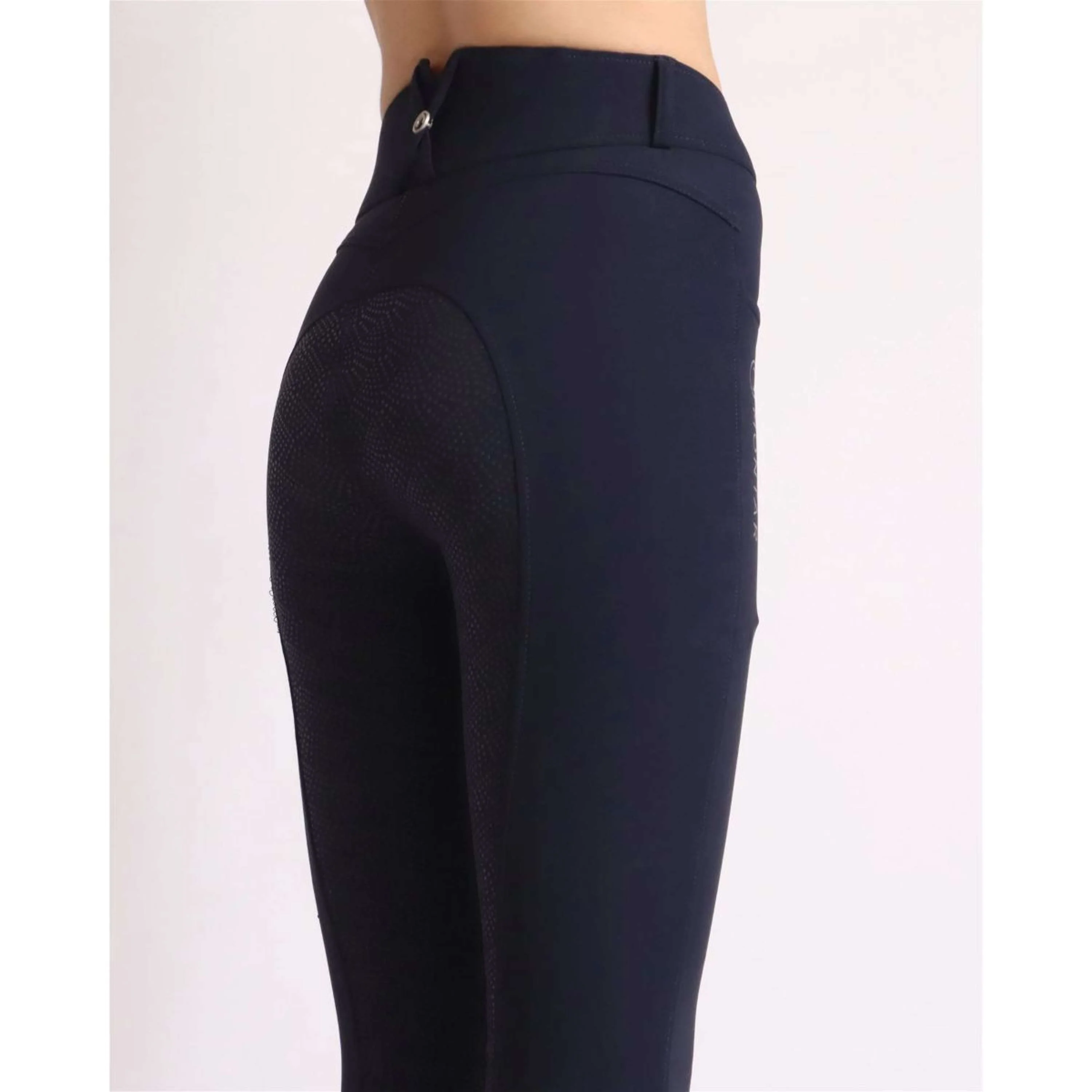 Montar Pantalon d'Équitation Ess Megan High Waist Full Grip Marin foncé - Image 2