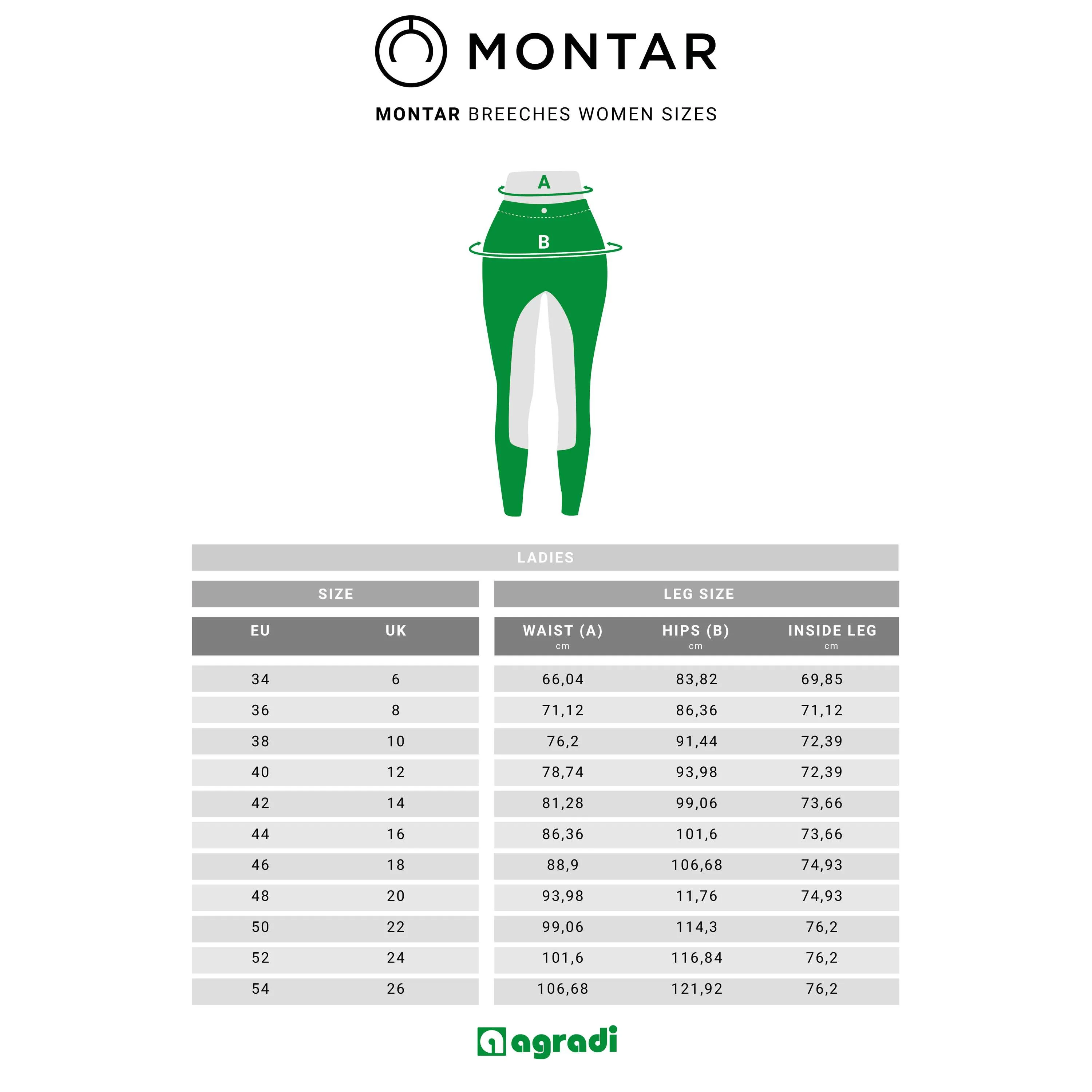 Montar Legging d'Équitation Selena Pull On Full Grip Marin - Image 11