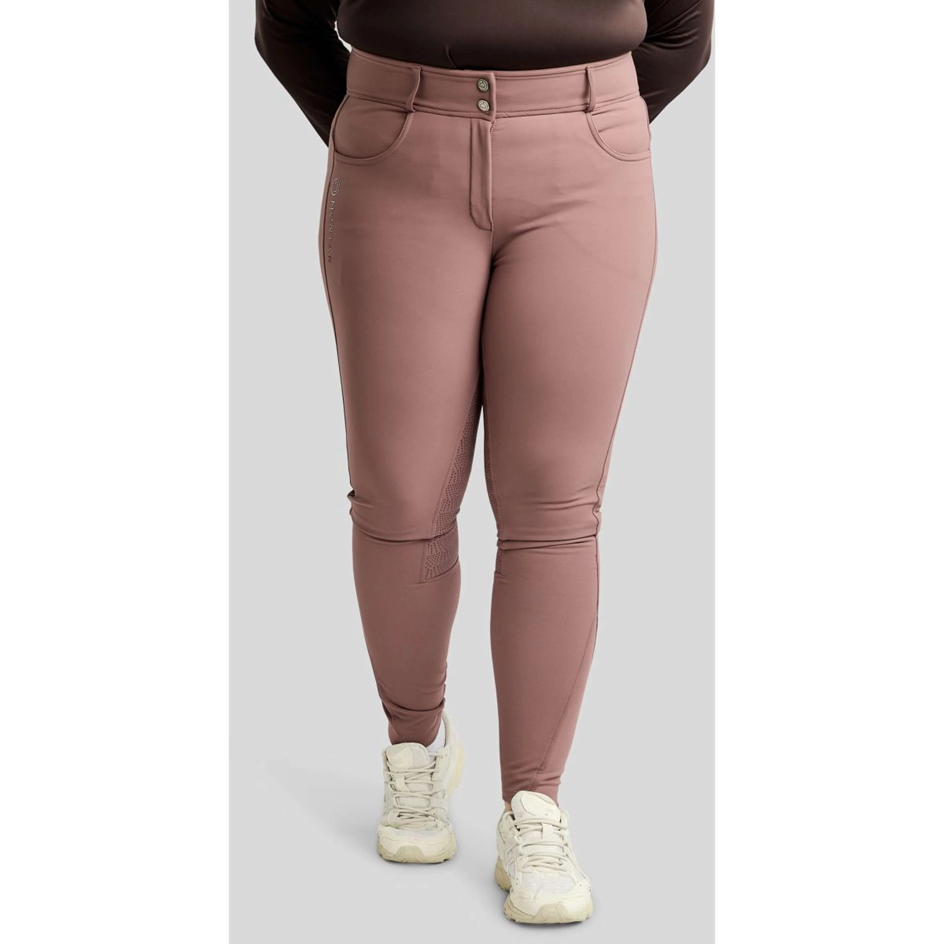 Montar Pantalon d'Équitation Ess Megan Highwaist Curve Dusty Rose - Image 2