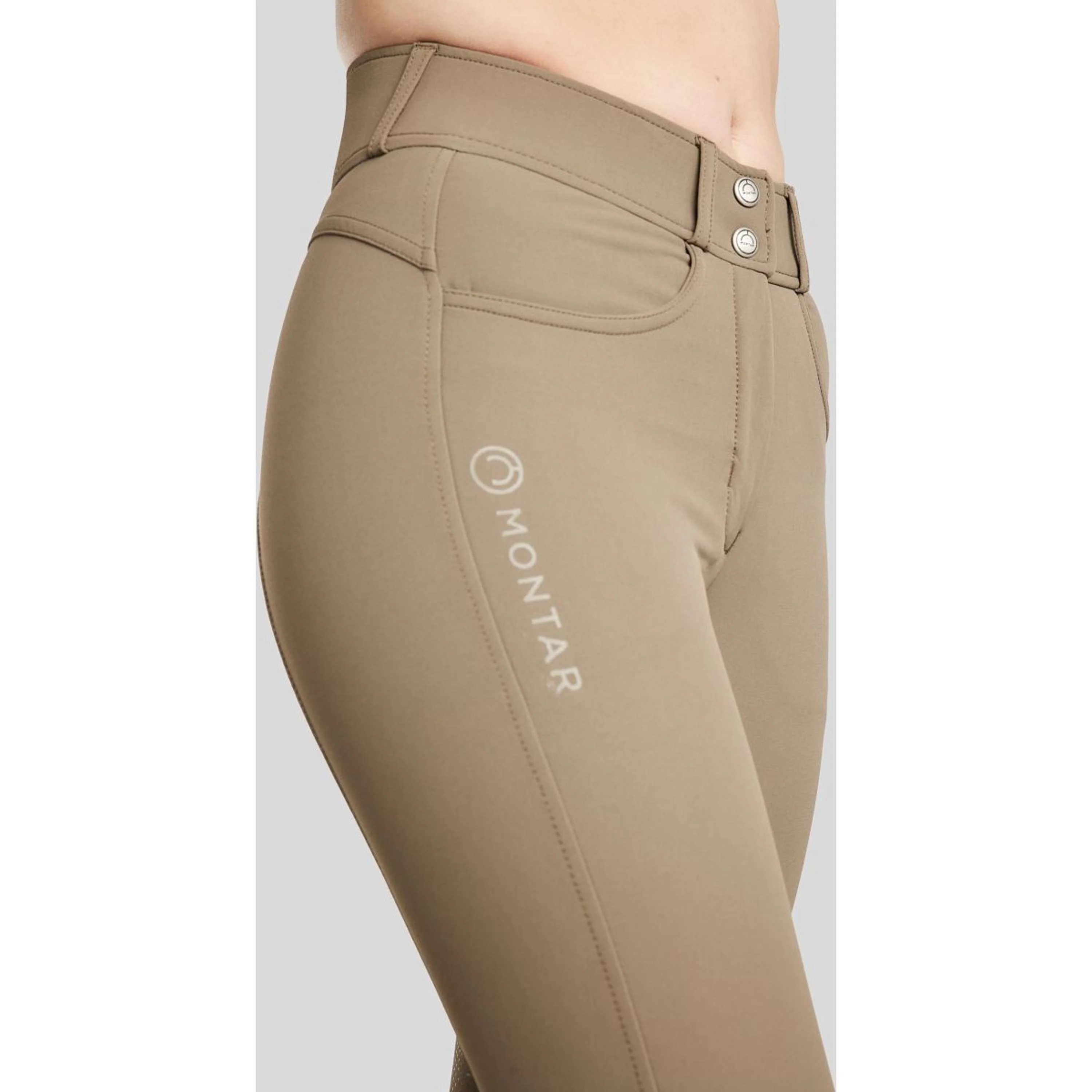 Montar Pantalon d'Équitation Ess Megan Highwaist Full Grip Gadoue - Image 5