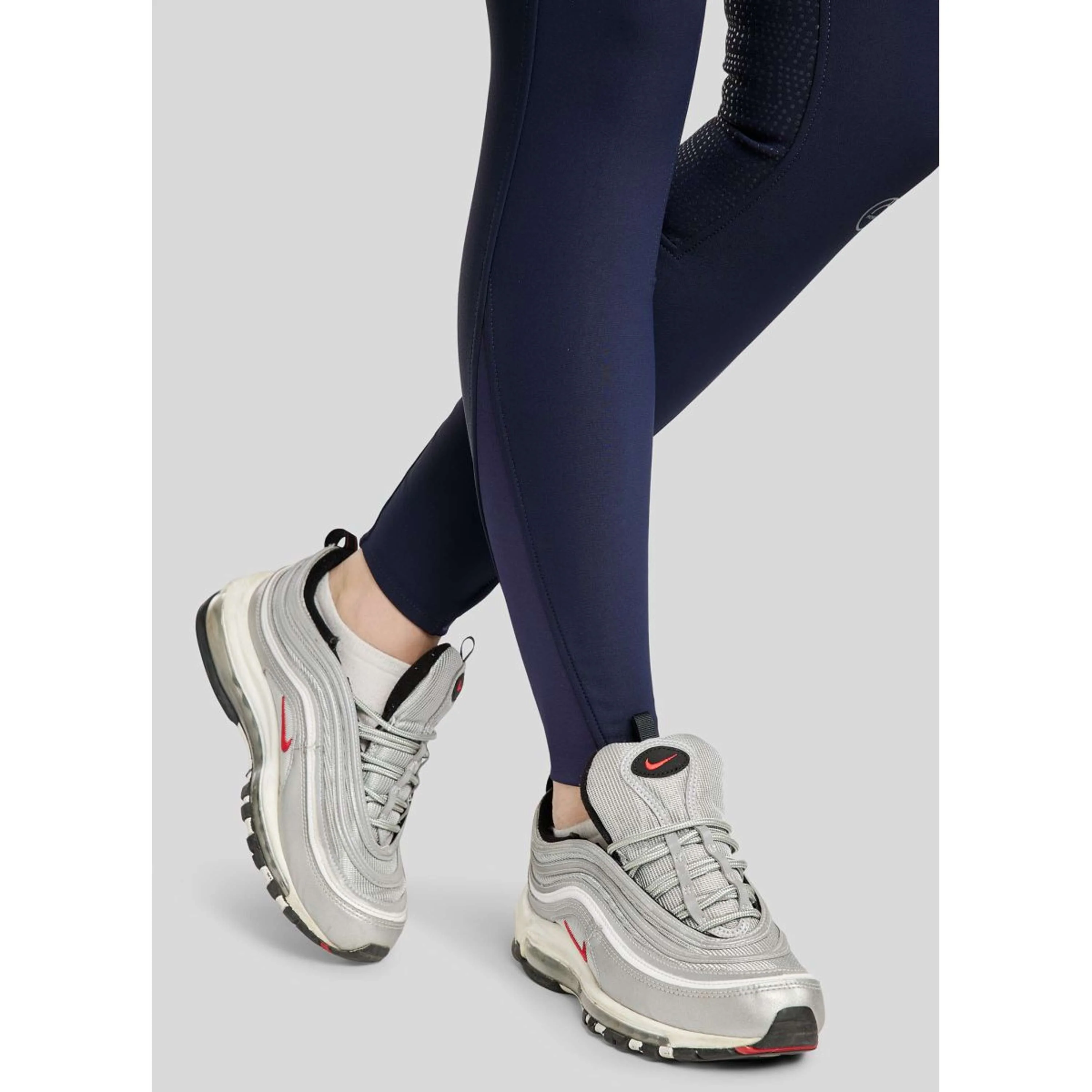 Montar Pantalon d'Équitation Ess Megan Highwaist Full Grip Marin - Image 6
