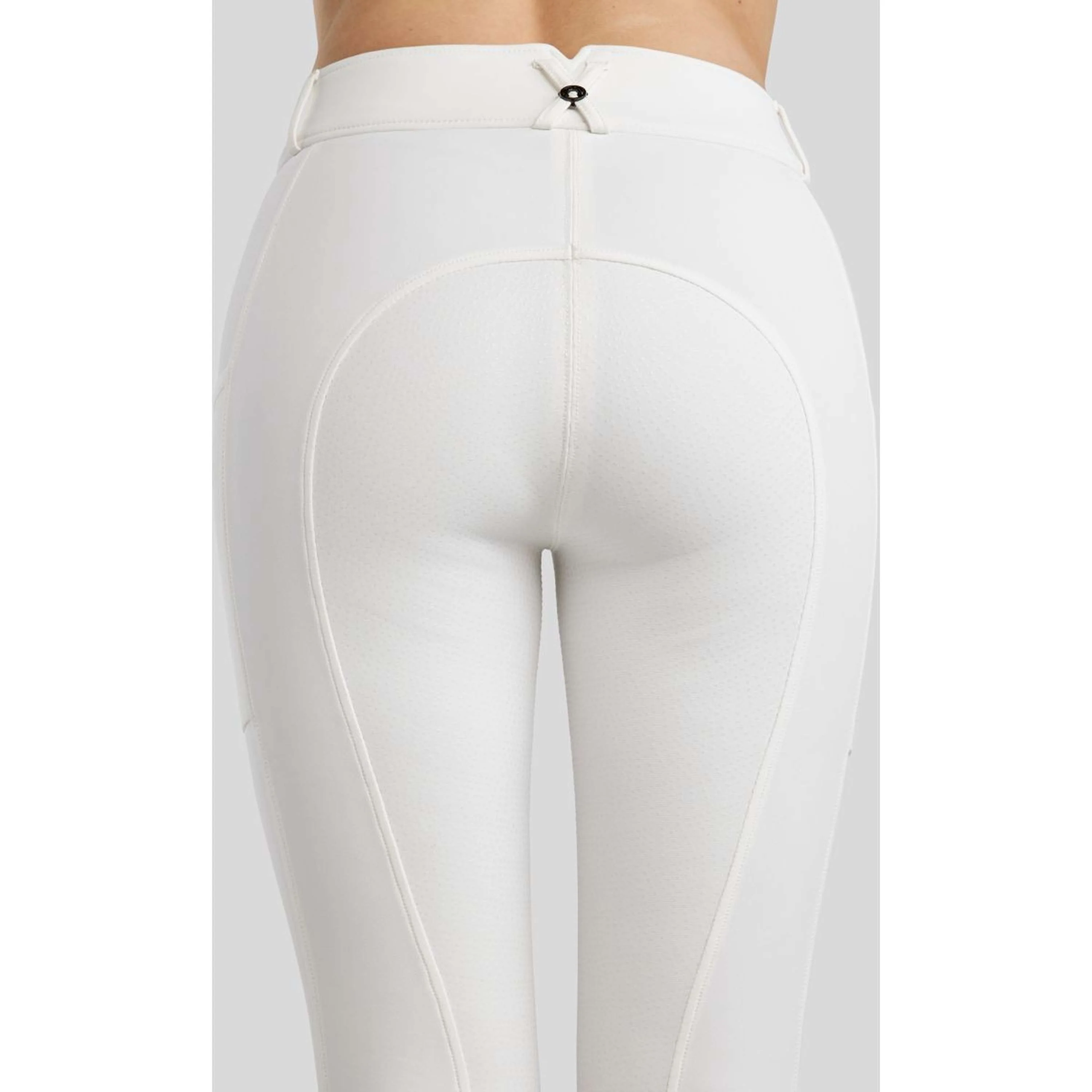 Montar Pantalon d'Équitation Megan Full Grip Blanc - Image 3