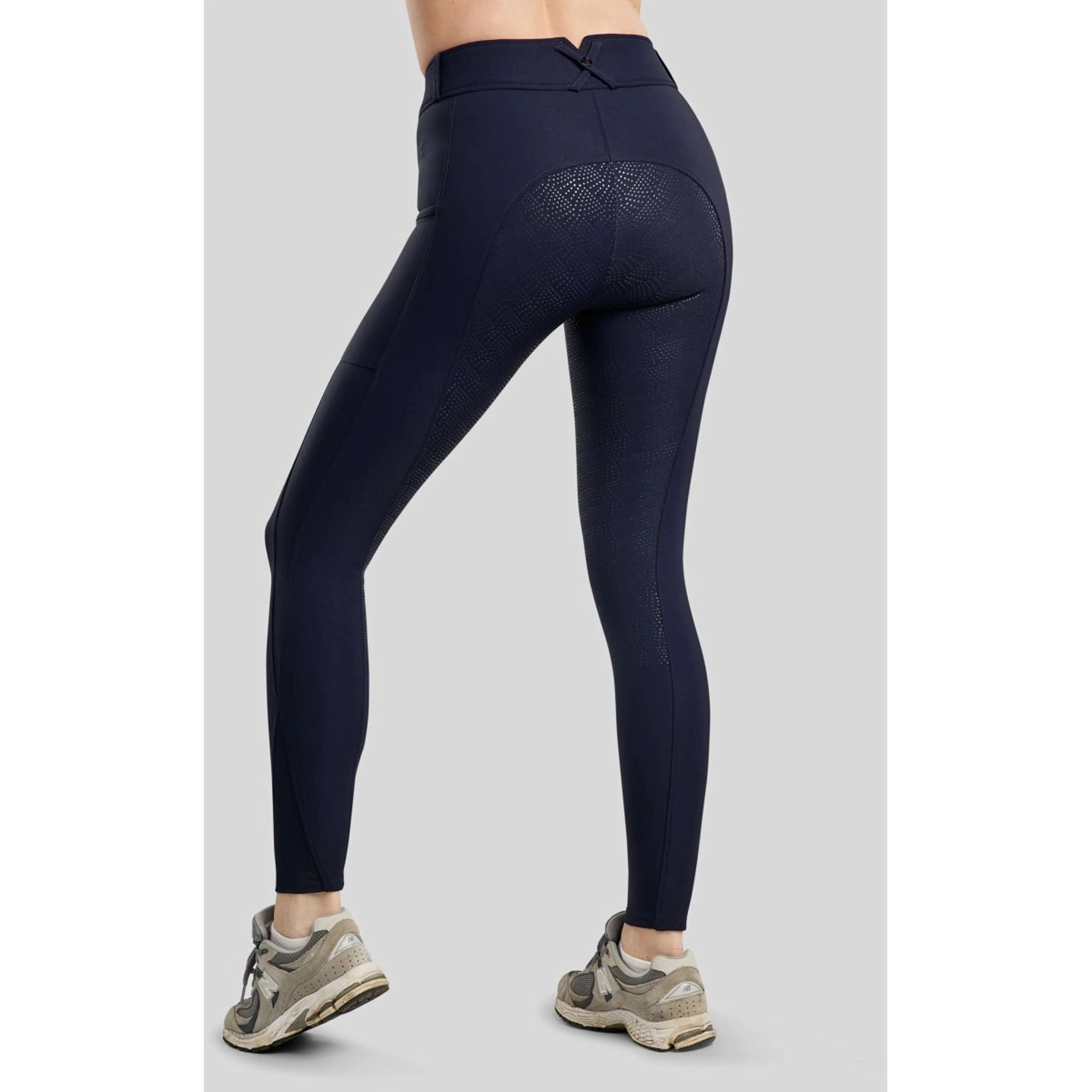 Montar Pantalon d'Équitation Megan Full Grip Marin - Image 2