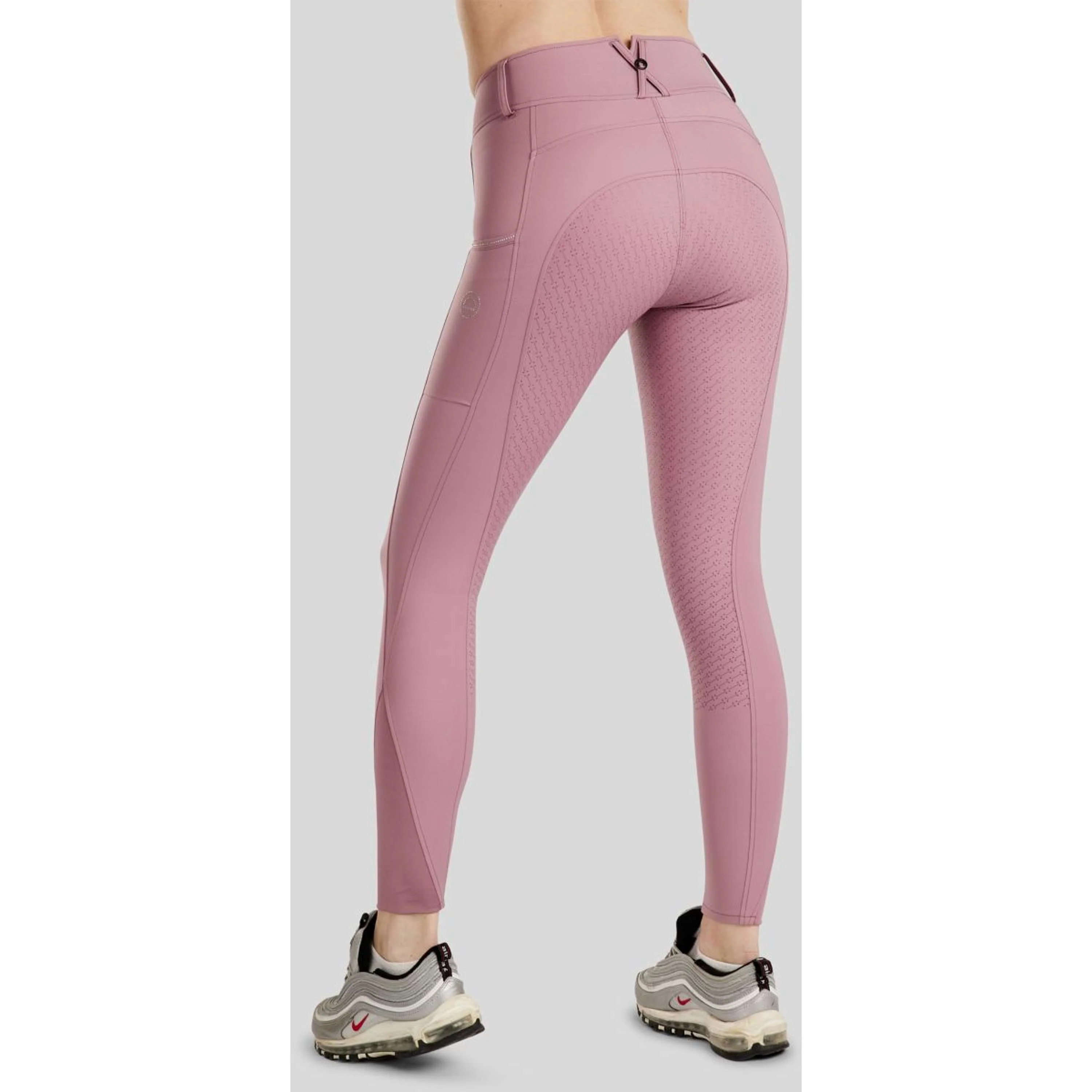 Montar Pantalon d'Équitation MoCha Full Grip Geranie - Image 5