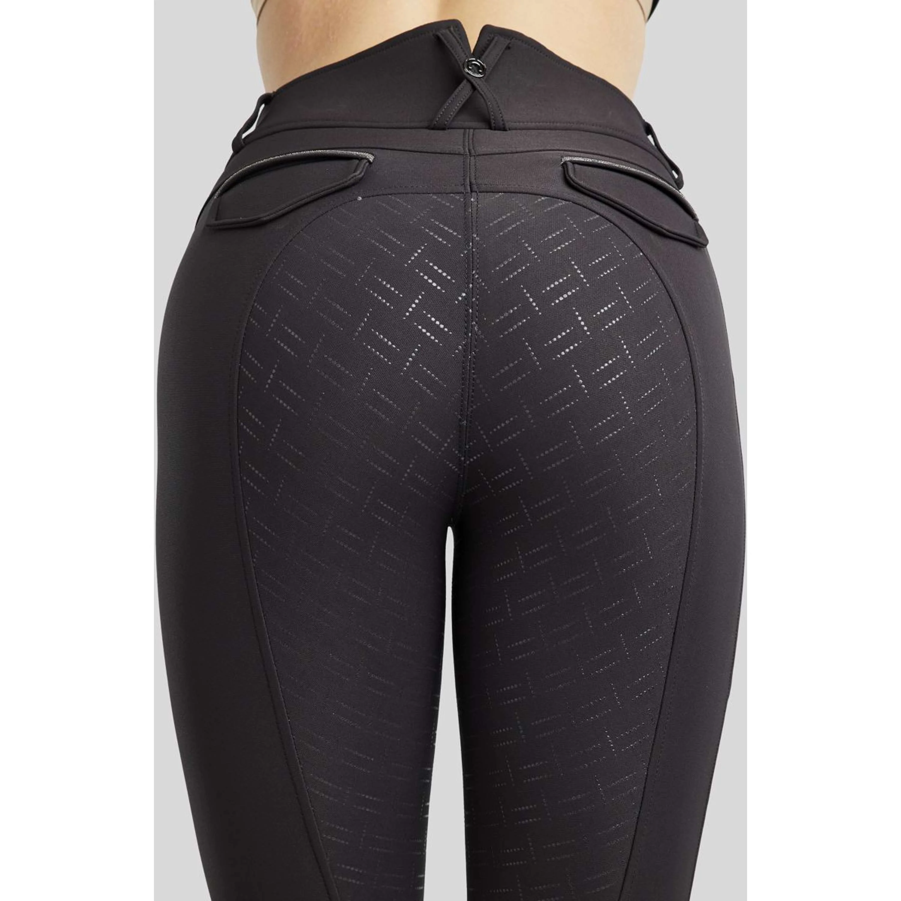 Montar Pantalon d'Équitation MoGloria Full Grip Noir - Image 3