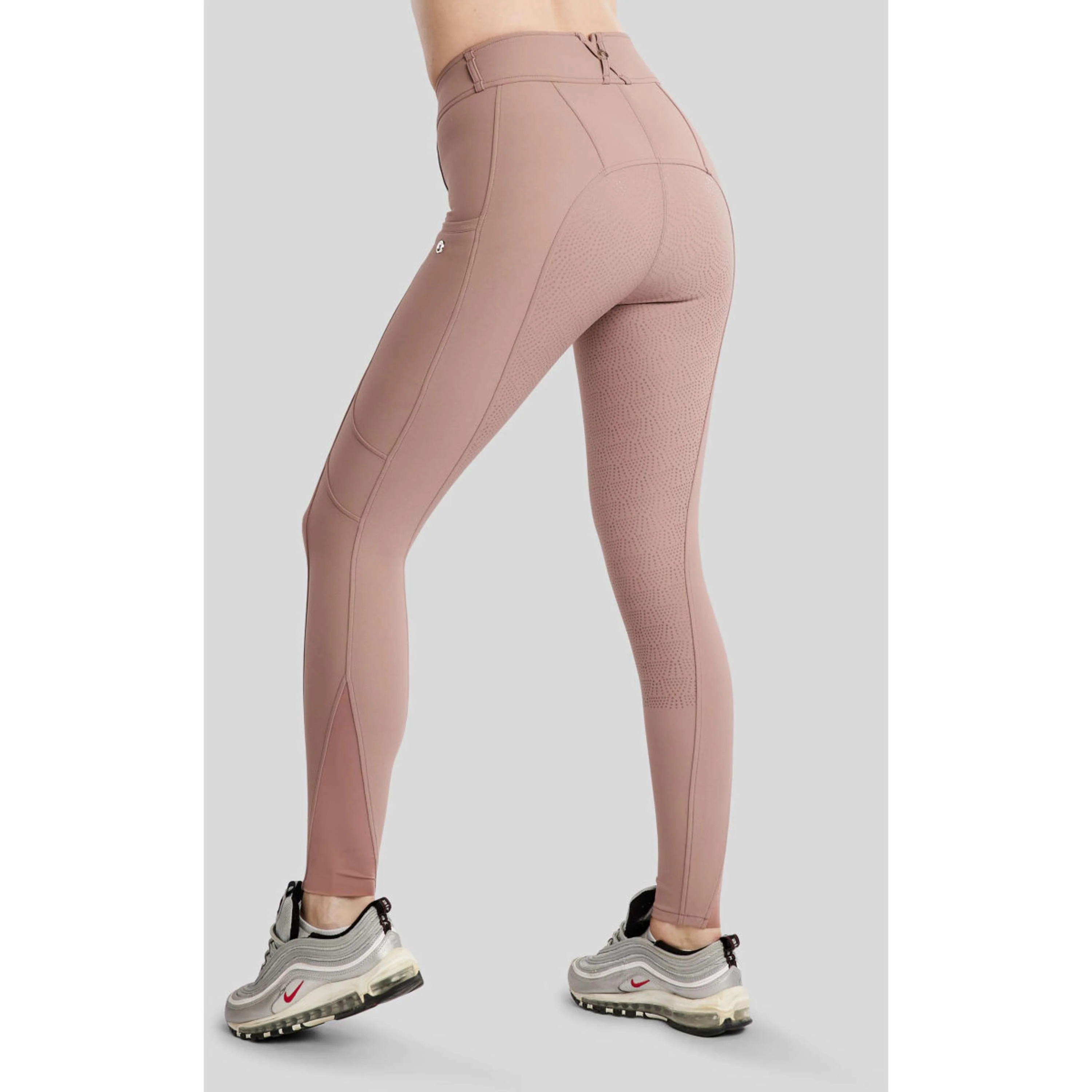 Montar Pantalon d'Équitation MoPhilipa Full Grip Blush - Image 2