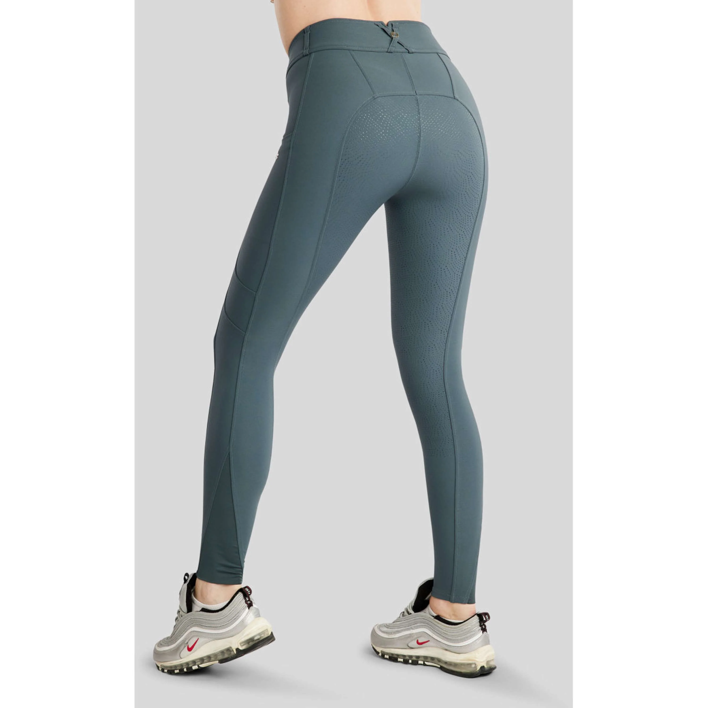 Montar Pantalon d'Équitation MoPhilipa Full Grip Dark Slate - Image 2