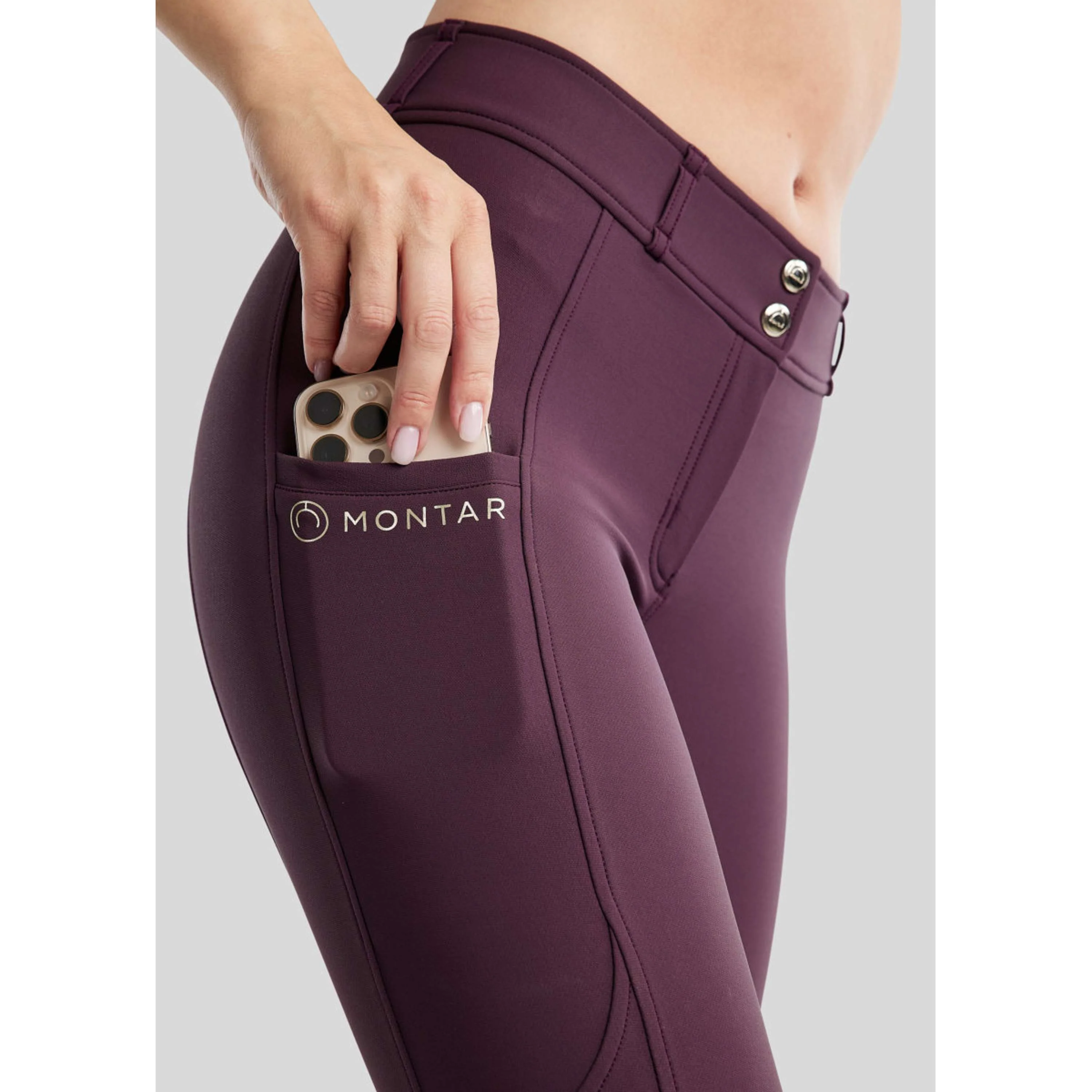 Montar Pantalon d'Équitation MoPhilipa Full Grip Fig - Image 3