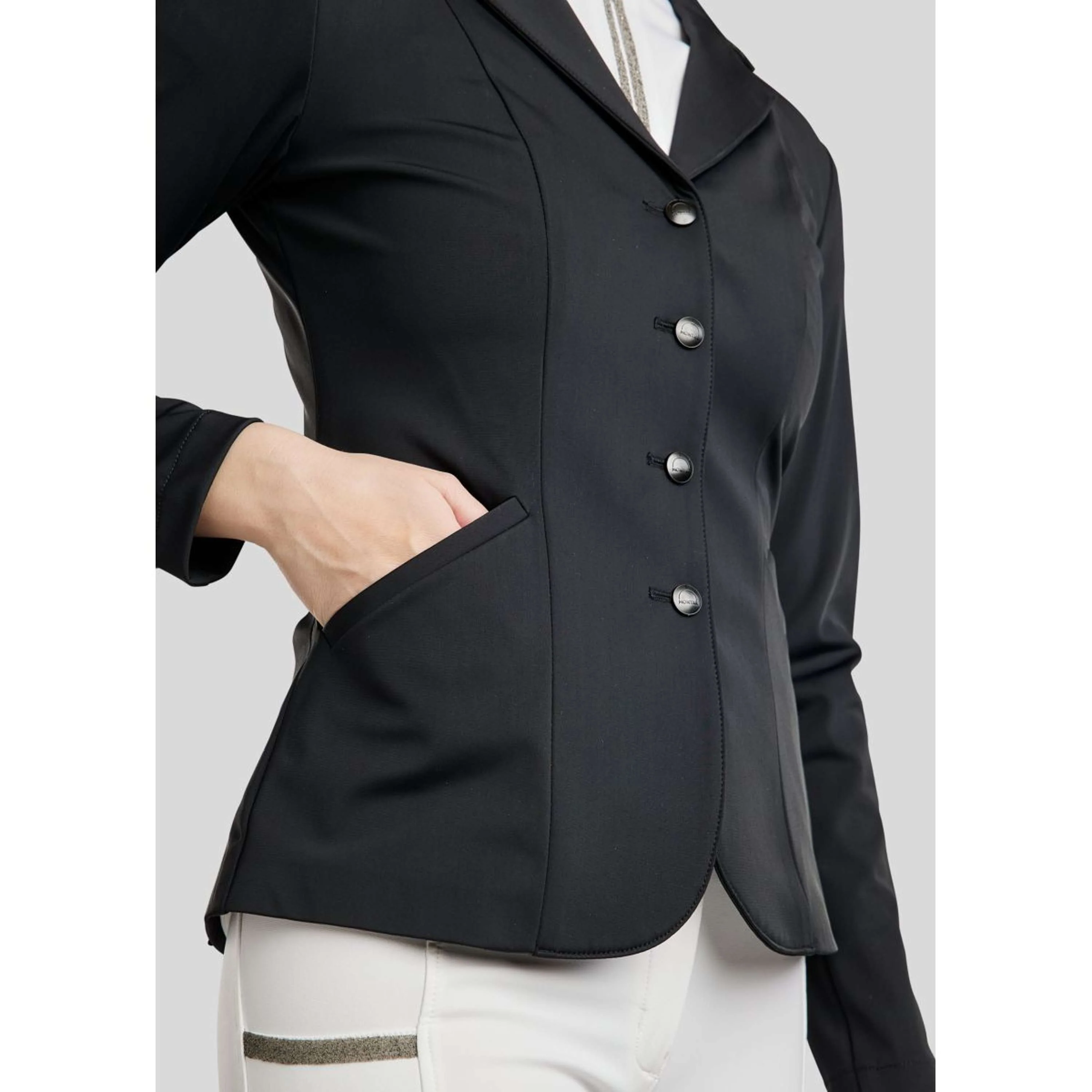 Montar Petite Veste de Concours Bonnie Crystal Noir - Image 2