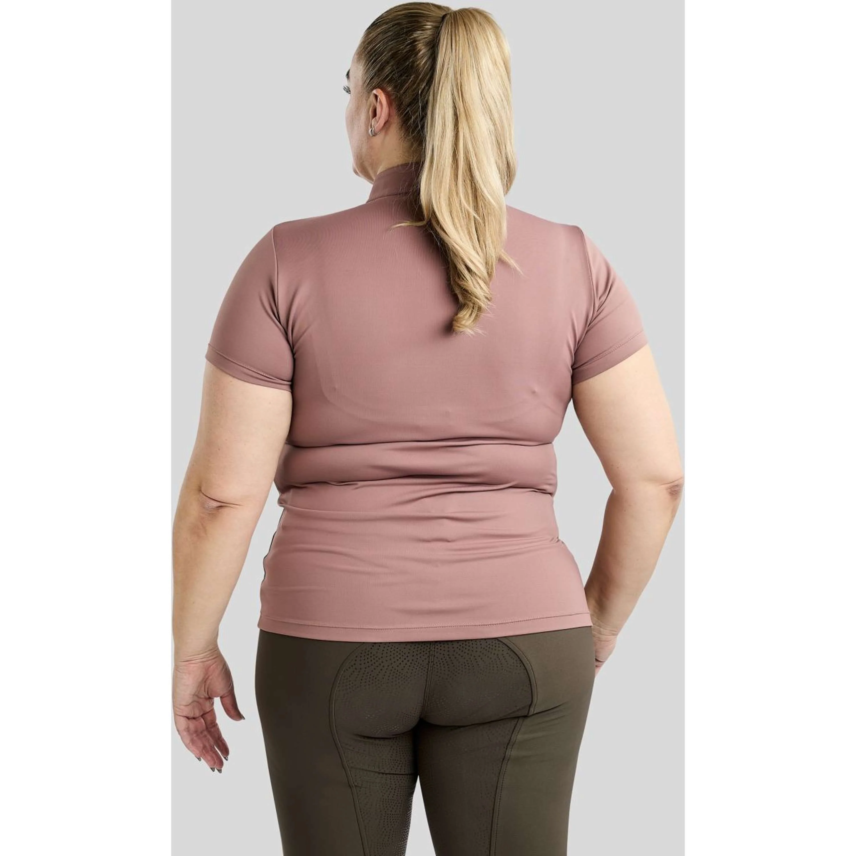 Montar Polo Everly Crystal Logo Curve Dusty Rose - Image 2