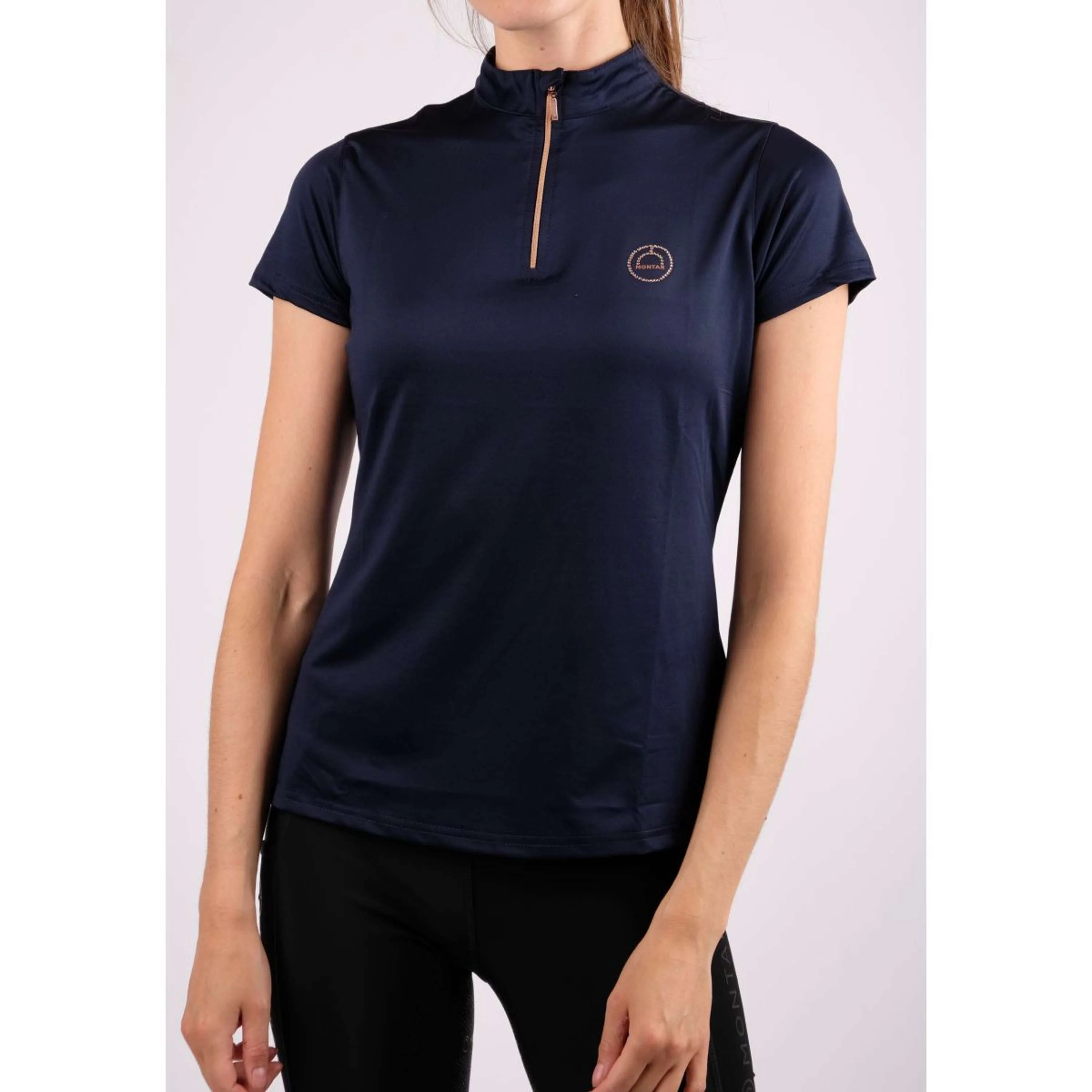 Montar Polo Everly Rosegold Junior Marin - Image 2