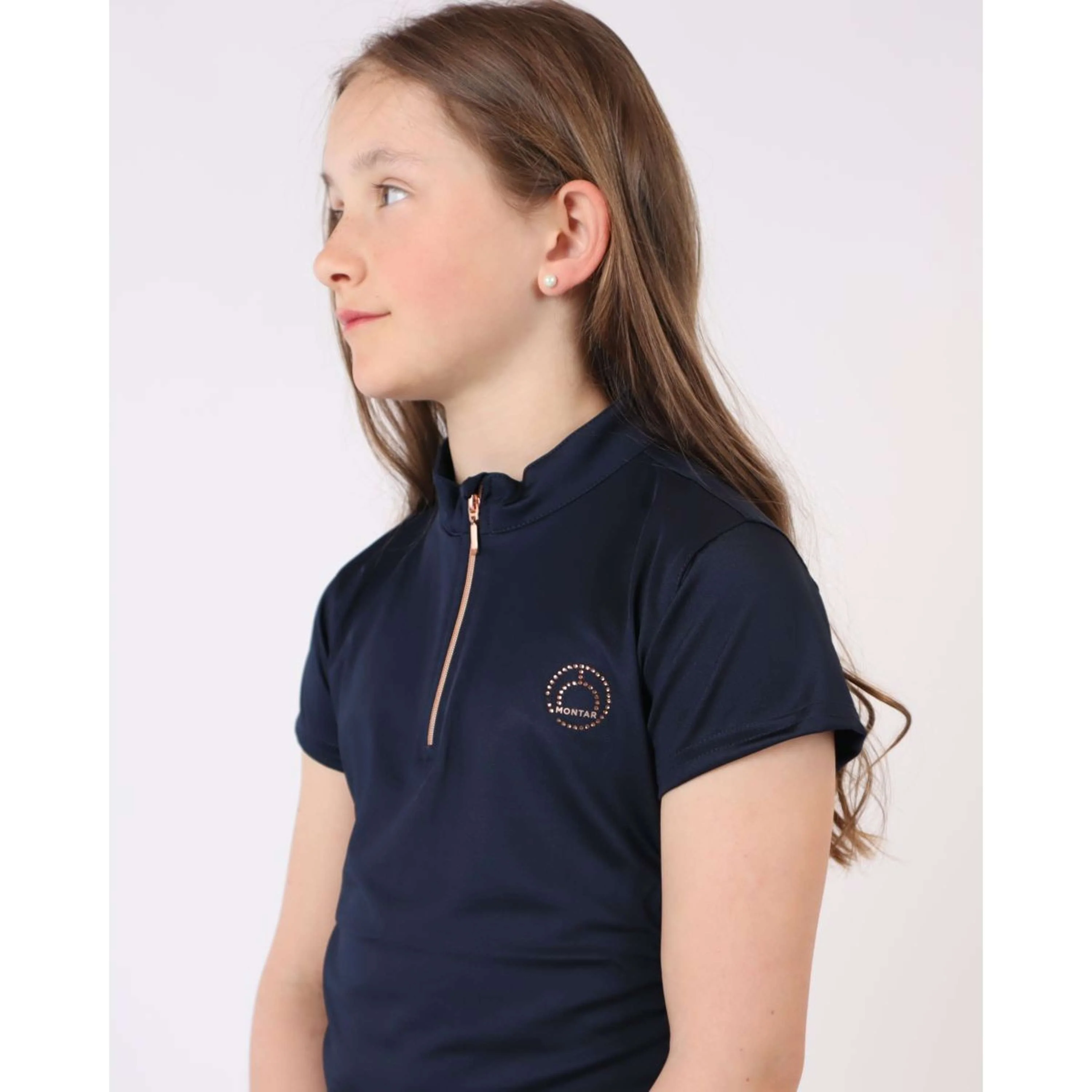 Montar Polo Everly Rosegold Junior Marin - Image 4